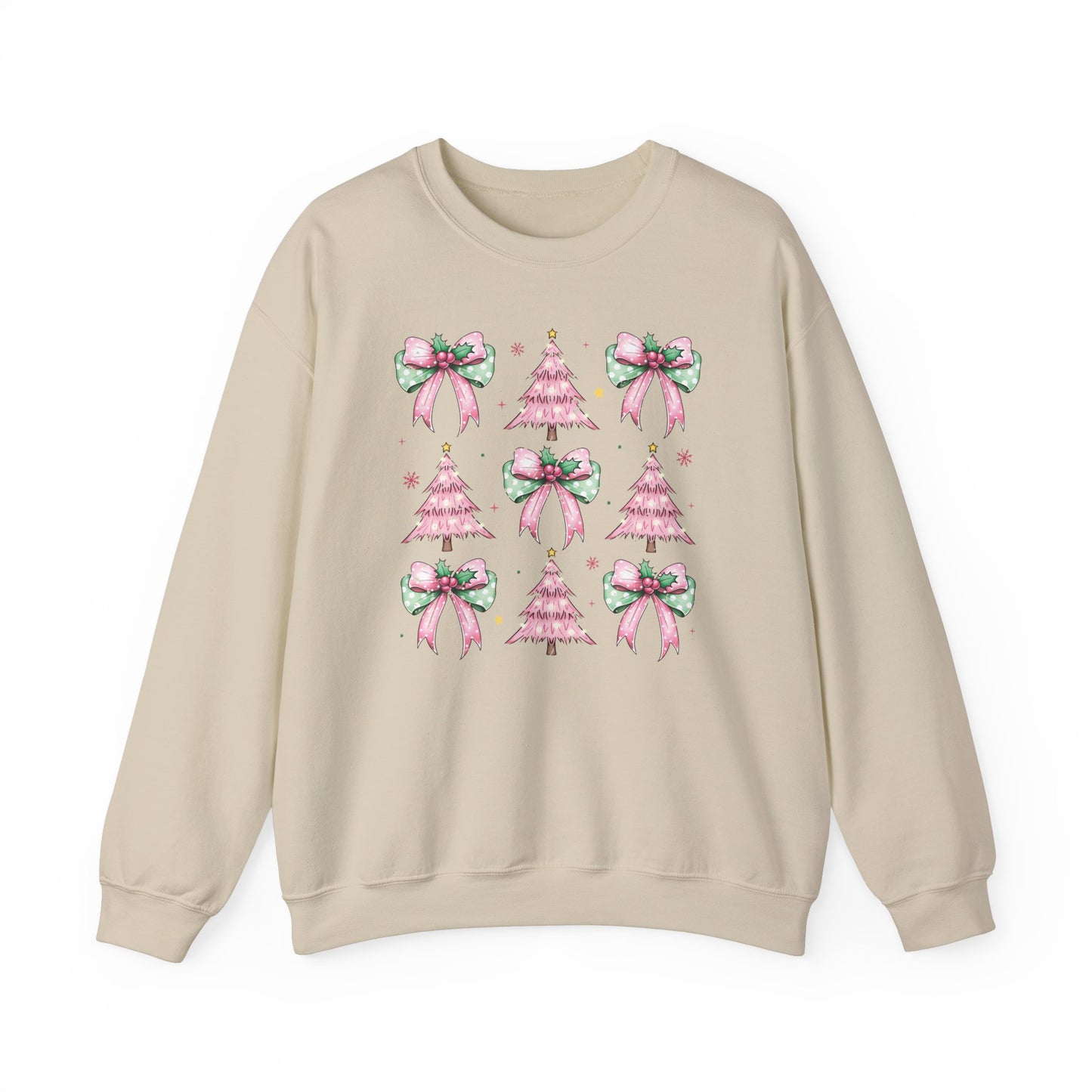 Christmas  Coquette Style  Unisex Crewneck Sweatshirt