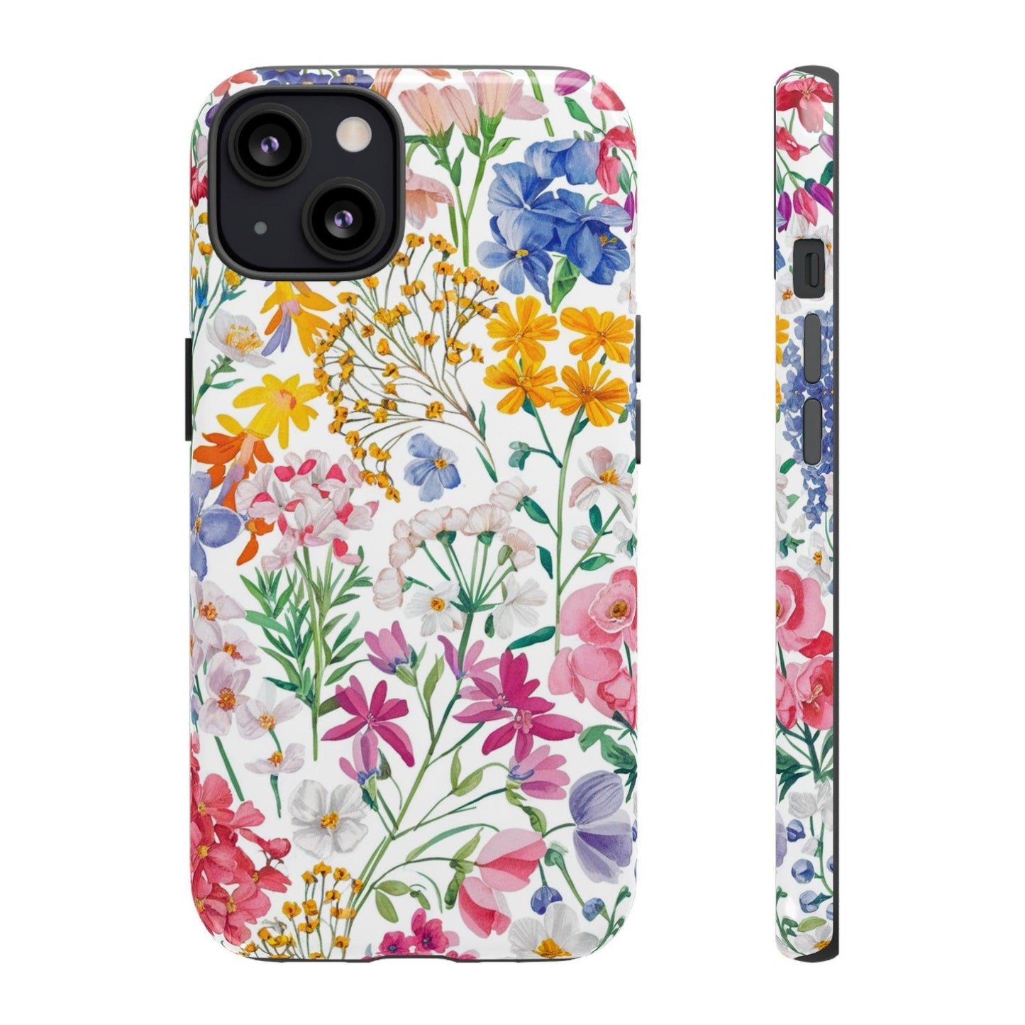 Tough Cellphone Case :" Eclectic Elegance Phone Case Collection" ( Floral patterns)