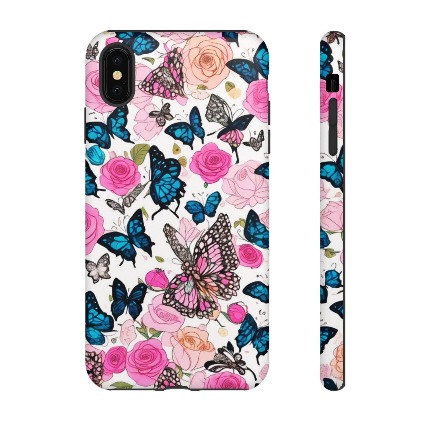 Tough Cellphone Case :" Eclectic Elegance Phone Case Collection" ( Floral patterns)