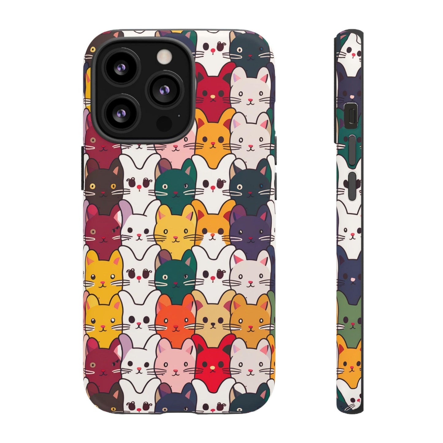 Cat Lovers Collection Tough Cellphone Case - Cosmic Creations by Karen