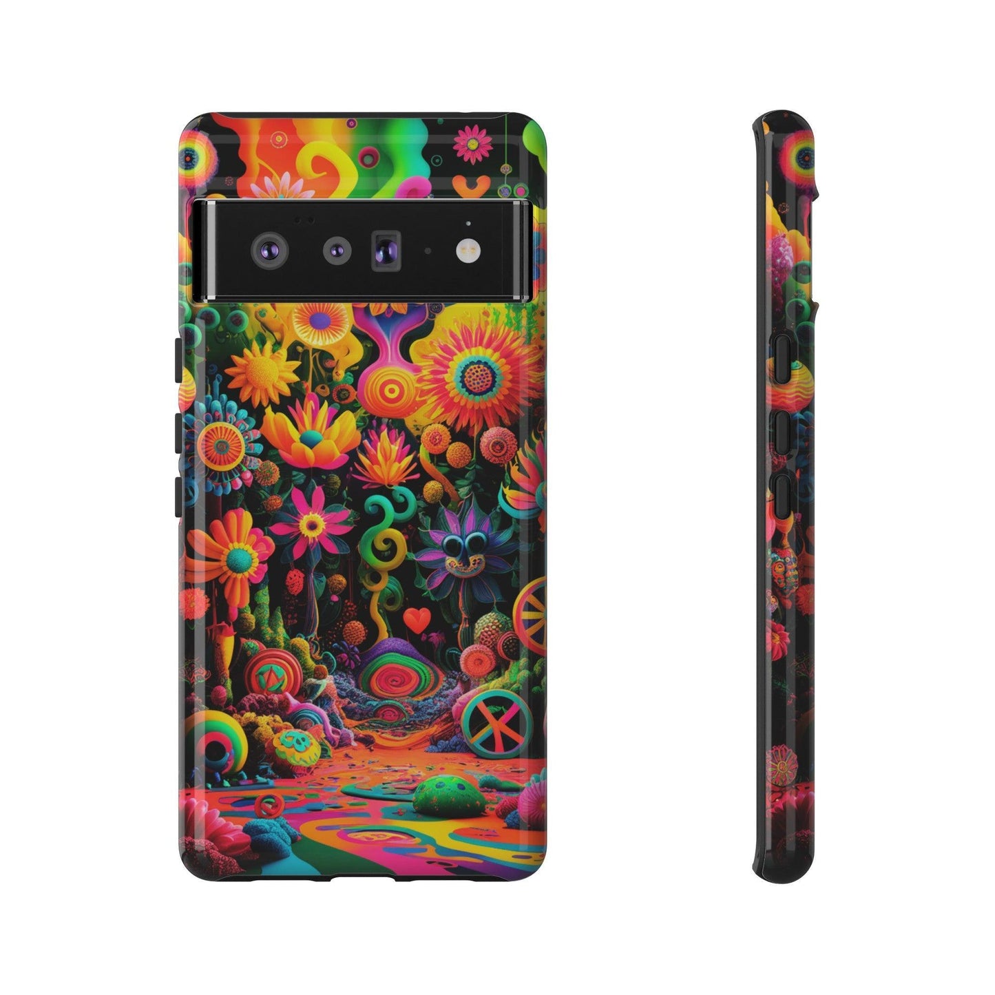 Tough Phone Case :" Eclectic Elegance Phone Case Collection" ( Hippie Style patterns)