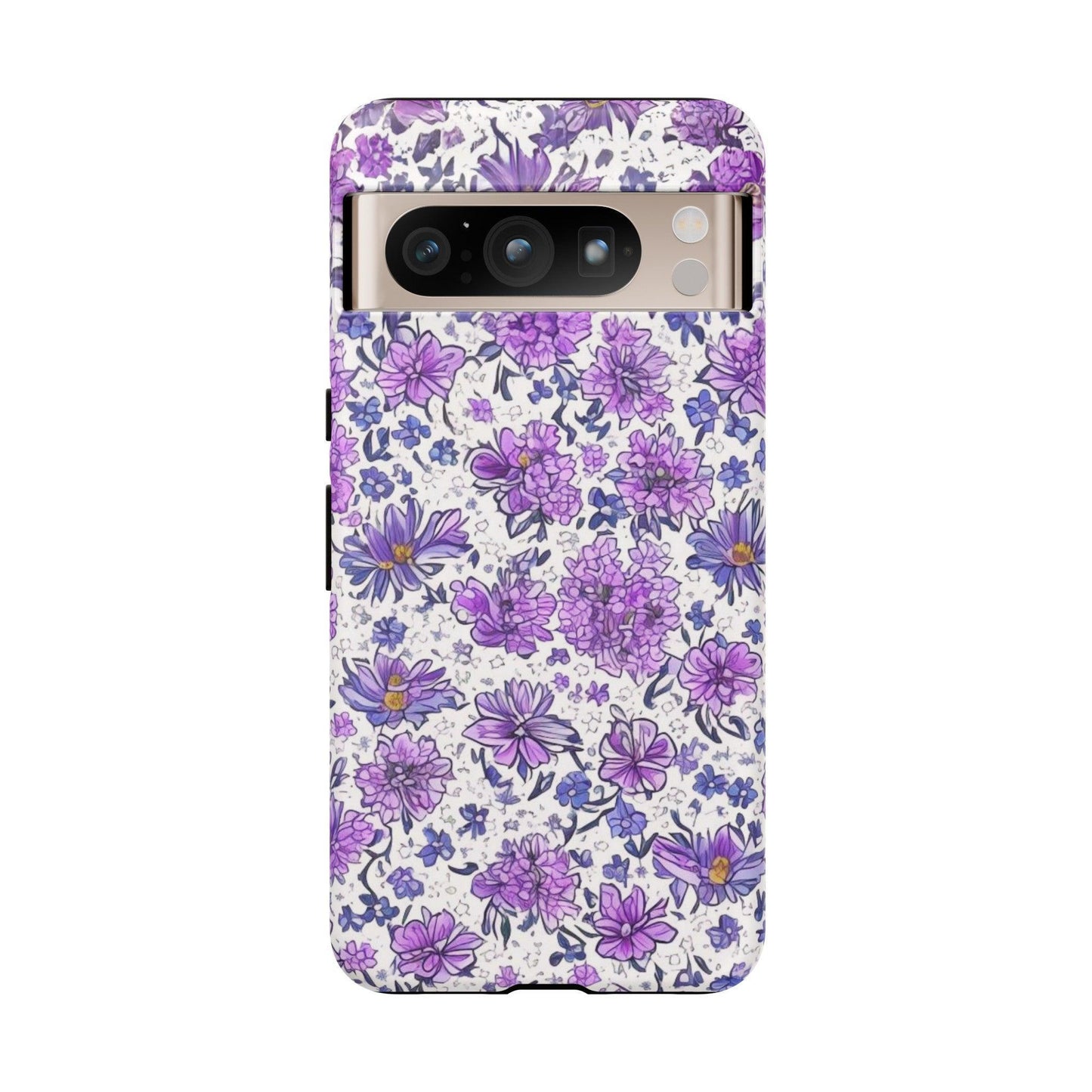 Tough Cellphone Case :" Eclectic Elegance Phone Case Collection" ( Floral patterns)