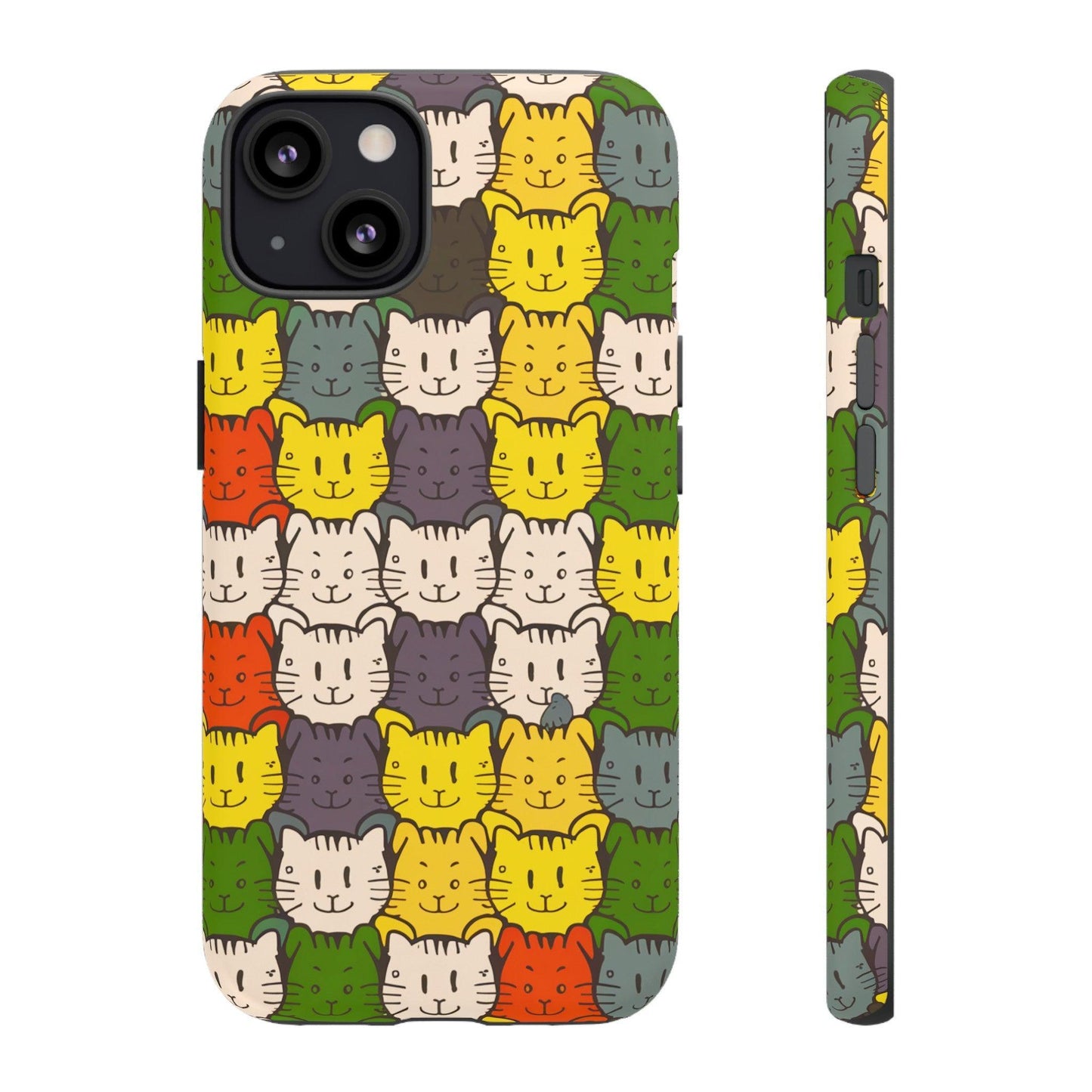 Cat Lovers Collection Tough Cellphone Case - Cosmic Creations by Karen