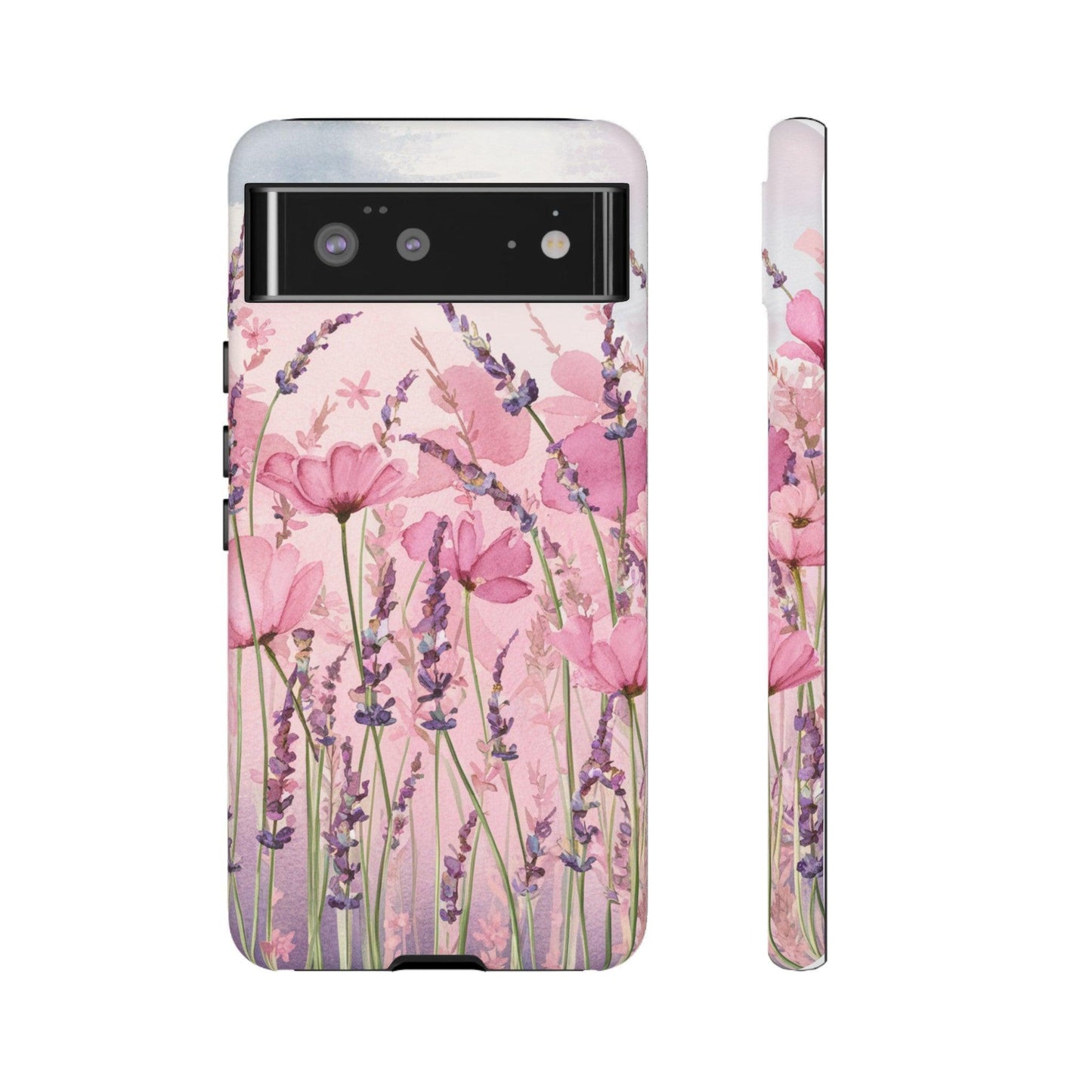 Tough Cellphone Case :" Eclectic Elegance Phone Case Collection" ( Floral patterns)