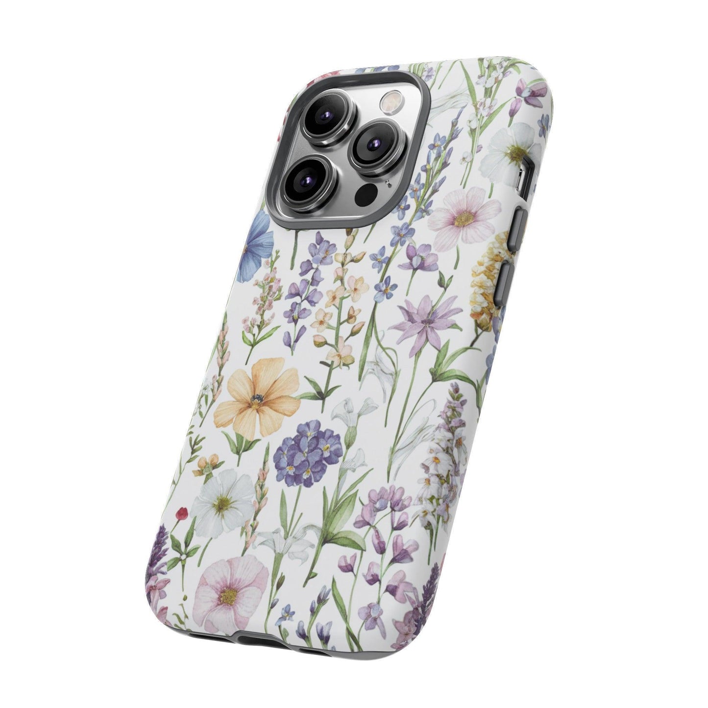 Tough Cellphone Case :" Eclectic Elegance Phone Case Collection" ( Floral patterns)