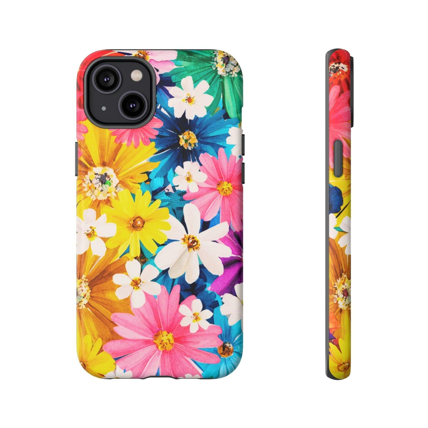 Tough Cellphone Case :" Eclectic Elegance Phone Case Collection" ( Floral patterns)