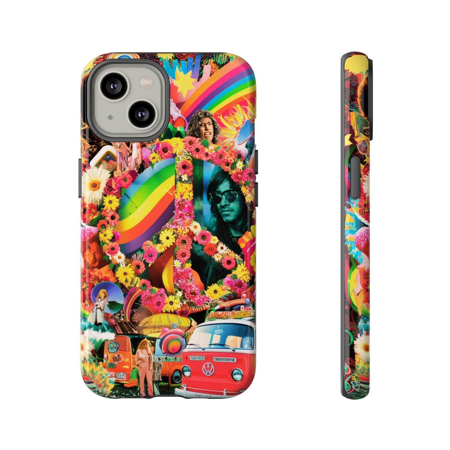 Tough Phone Case :" Eclectic Elegance Phone Case Collection" ( Hippie Style patterns)