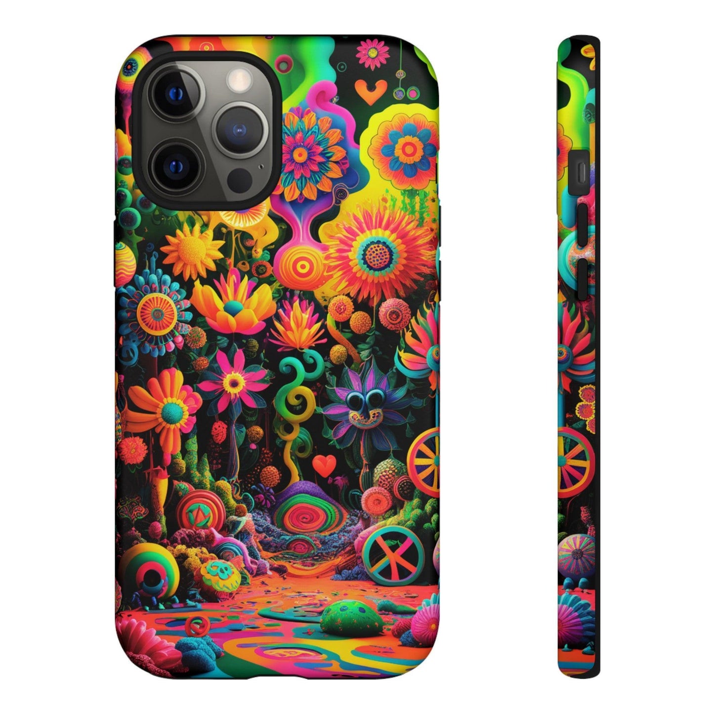 Tough Phone Case :" Eclectic Elegance Phone Case Collection" ( Hippie Style patterns)