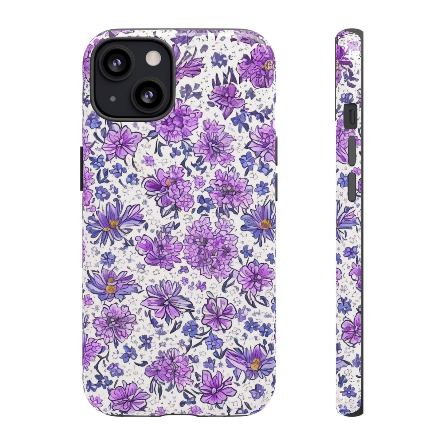 Tough Cellphone Case :" Eclectic Elegance Phone Case Collection" ( Floral patterns)