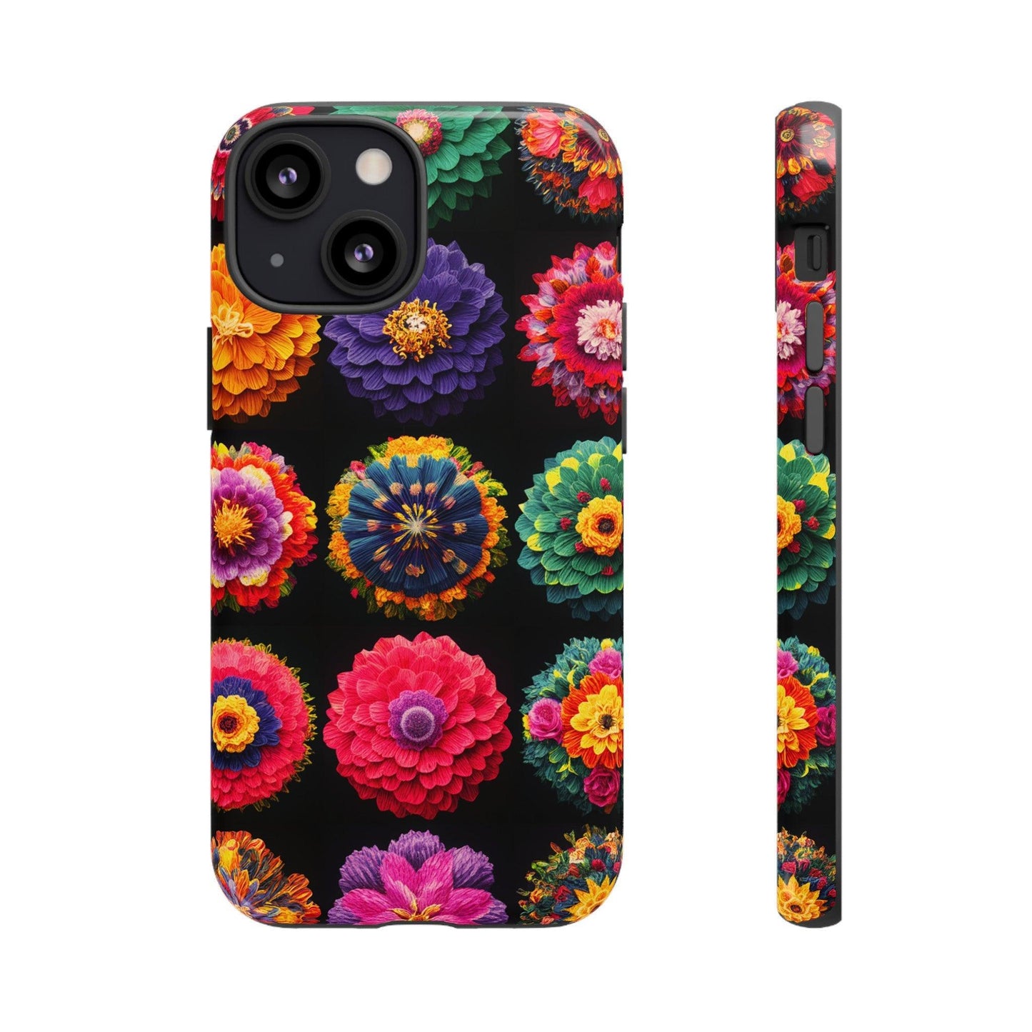 Tough Cellphone Case :" Eclectic Elegance Phone Case Collection" ( Floral patterns)