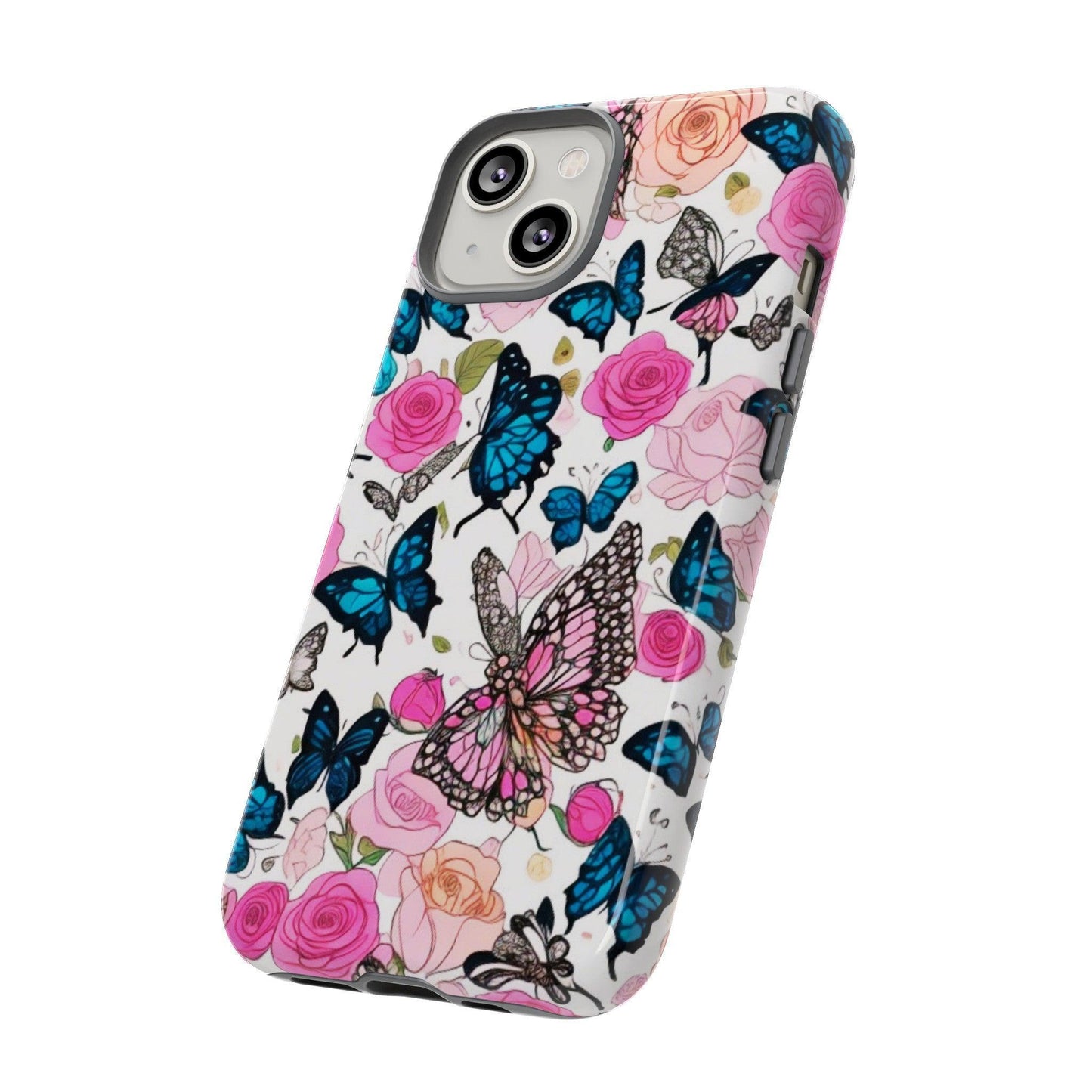 Tough Cellphone Case :" Eclectic Elegance Phone Case Collection" ( Floral patterns)