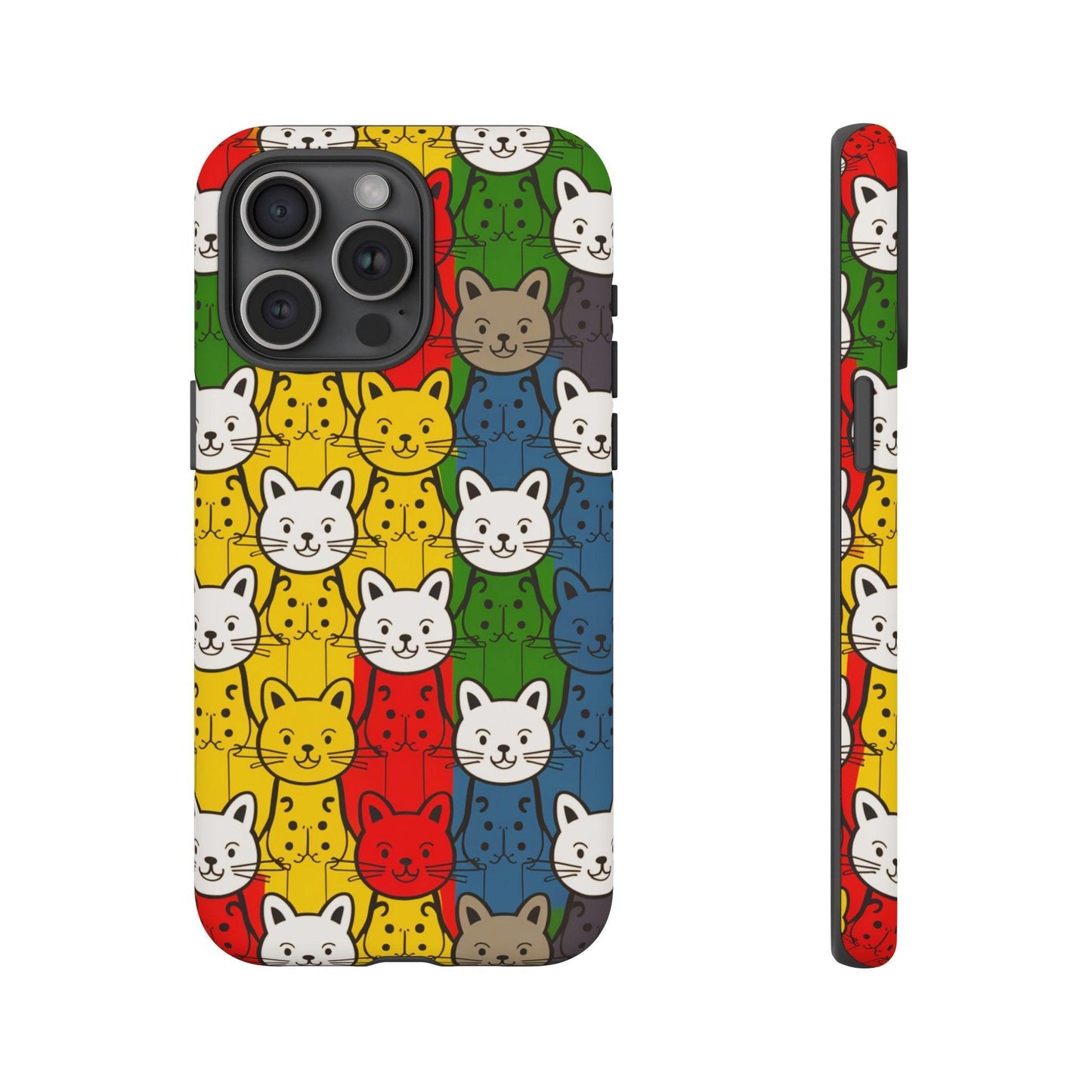 Cat Lovers Collection Tough Cellphone Case - Cosmic Creations by Karen