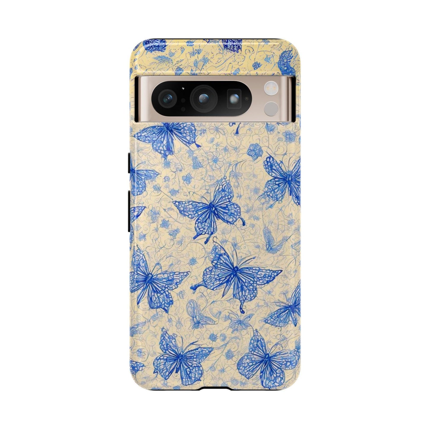 Tough Cellphone Case :" Eclectic Elegance Phone Case Collection" ( Butterflies patterns)