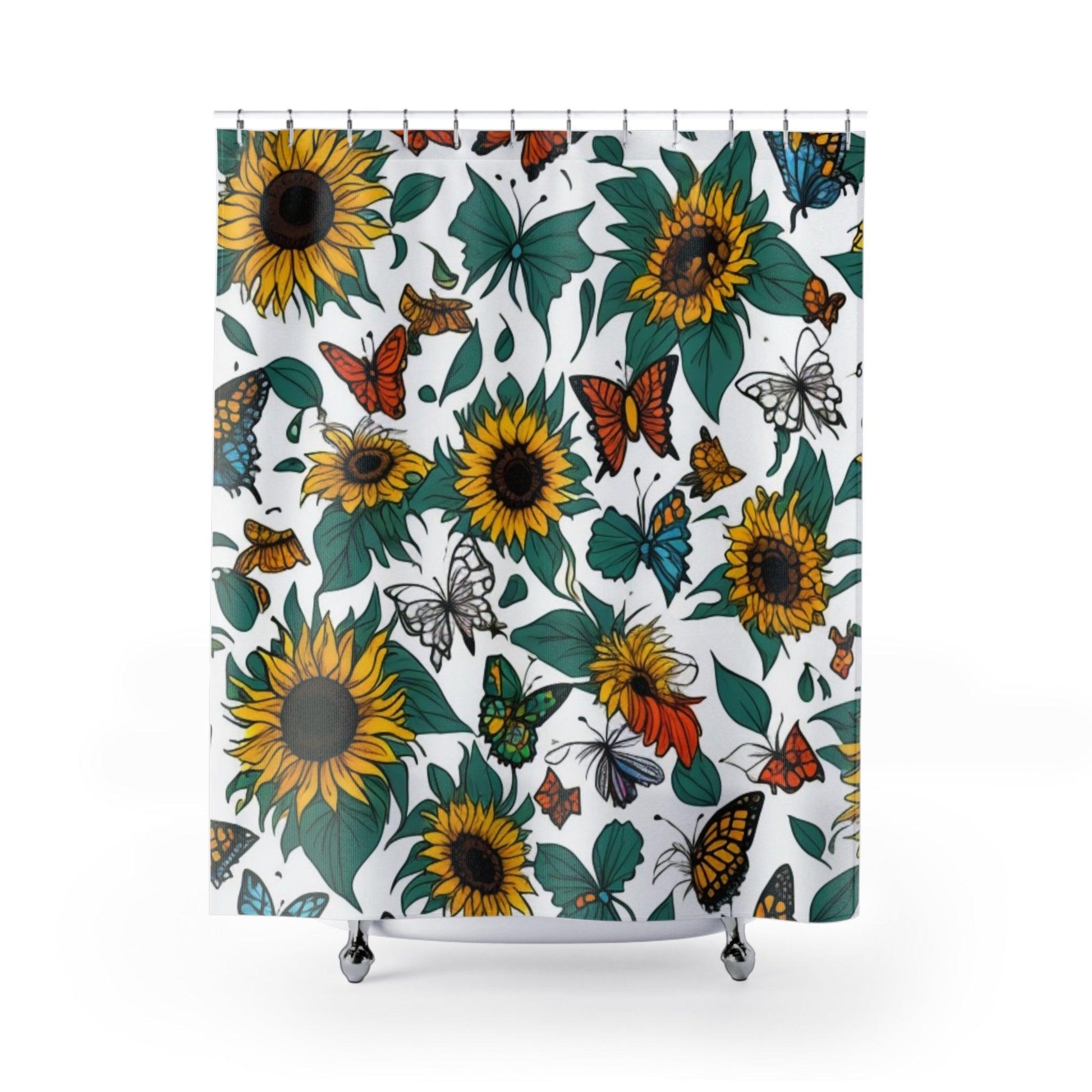 Elegant Shower Curtains Collection ( Flowers) - Cosmic Creations by Karen