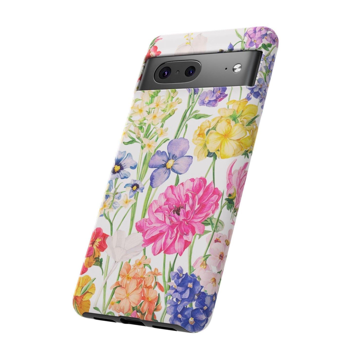 Tough Cellphone Case :" Eclectic Elegance Phone Case Collection" ( Floral patterns)