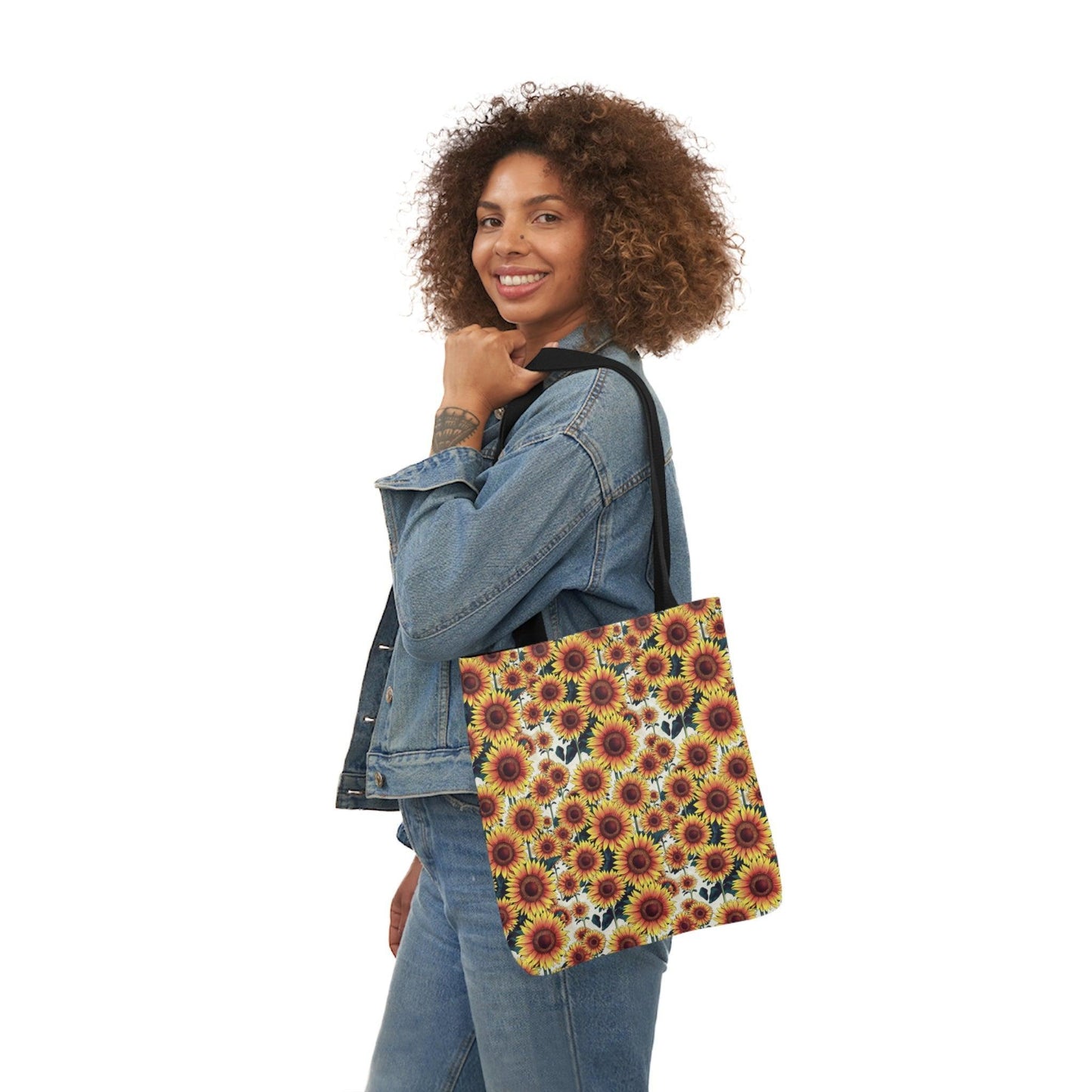 Sunflower Canvas Tote Bag