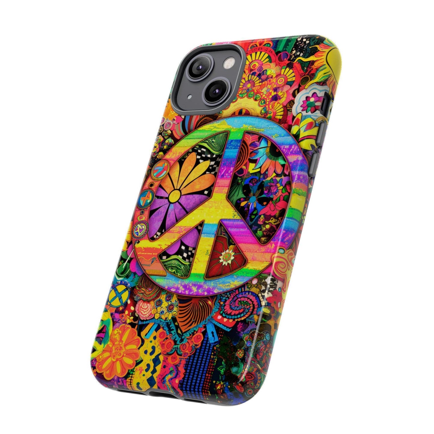 Tough Phone Case :" Eclectic Elegance Phone Case Collection" ( Hippie Style patterns)