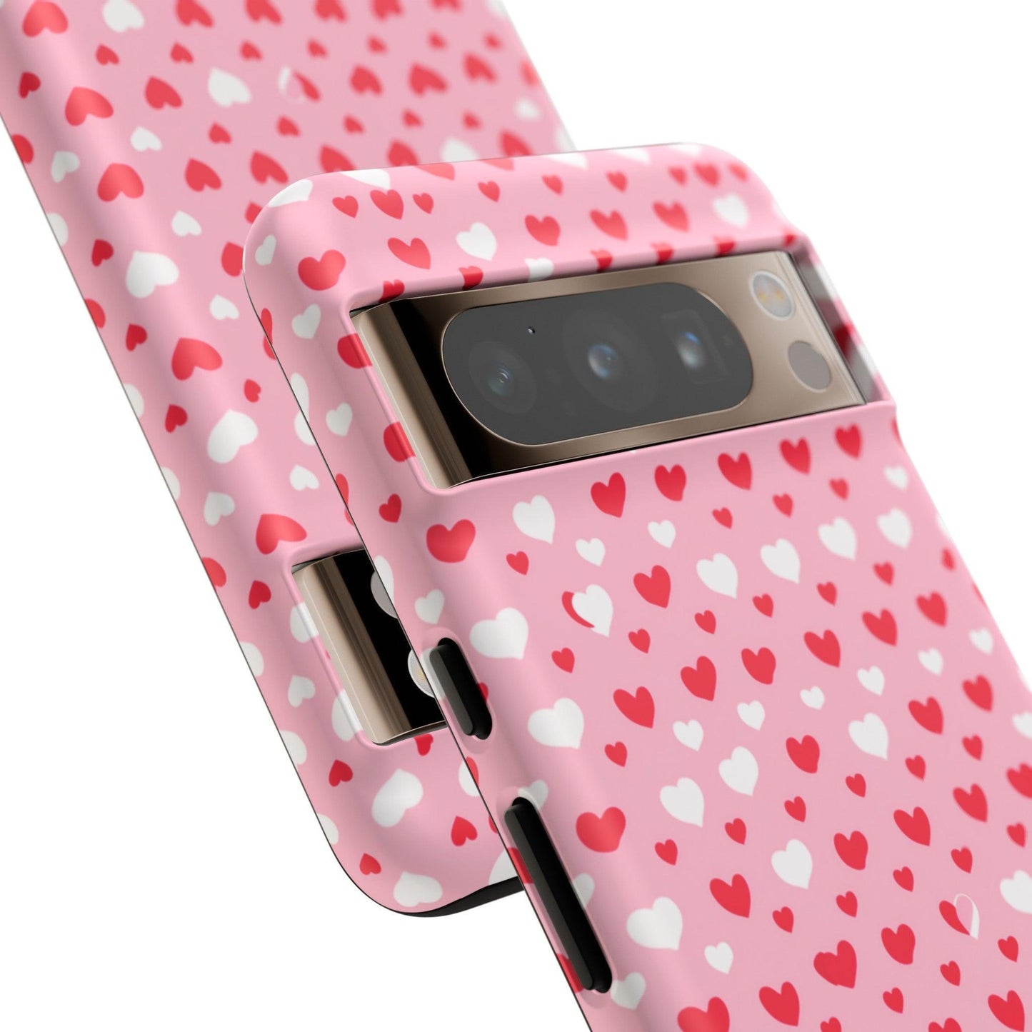 Tough Phone Case :" Eclectic Elegance Phone Case Collection" ( Hearts patterns)