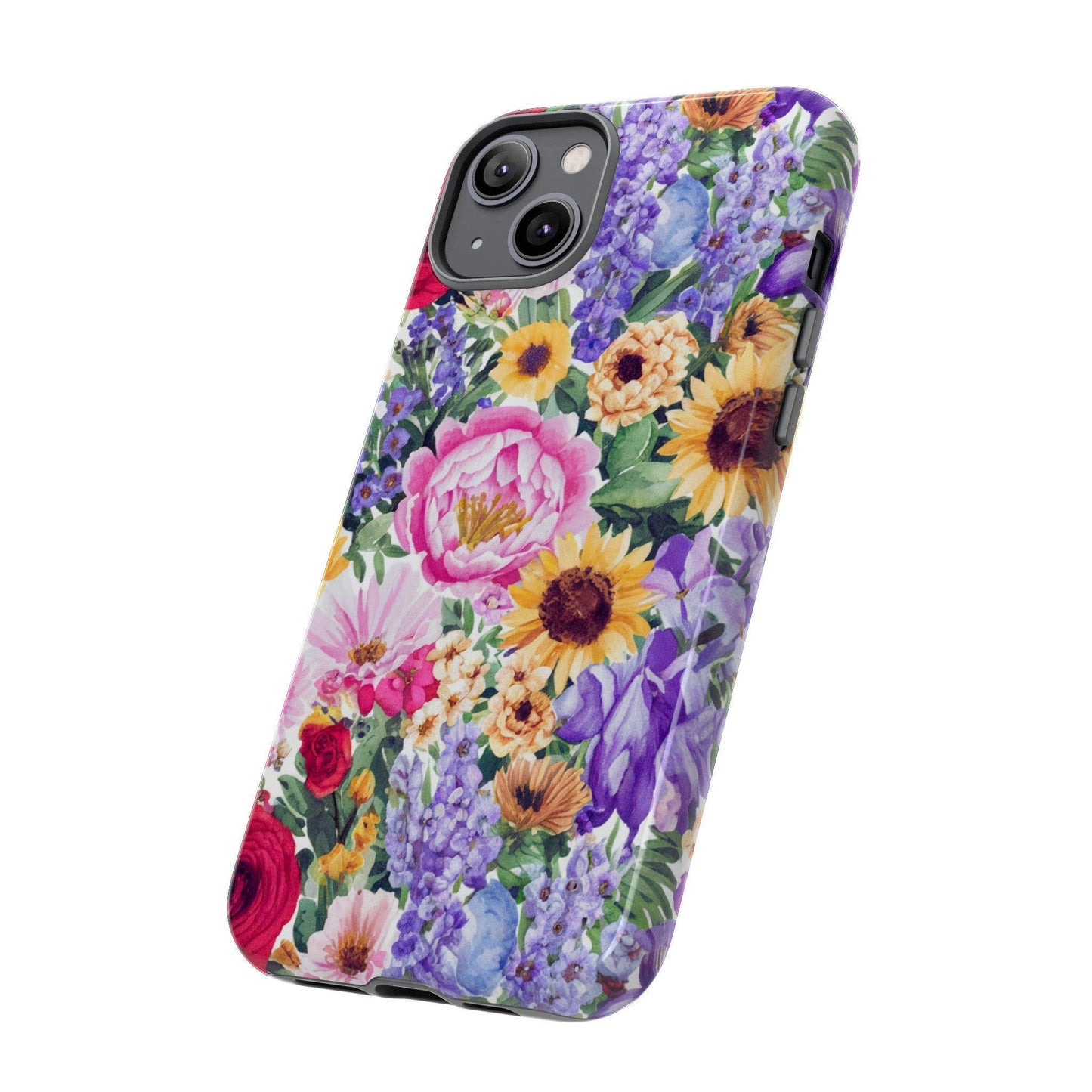 Tough Cellphone Case :" Eclectic Elegance Phone Case Collection" ( Floral patterns)