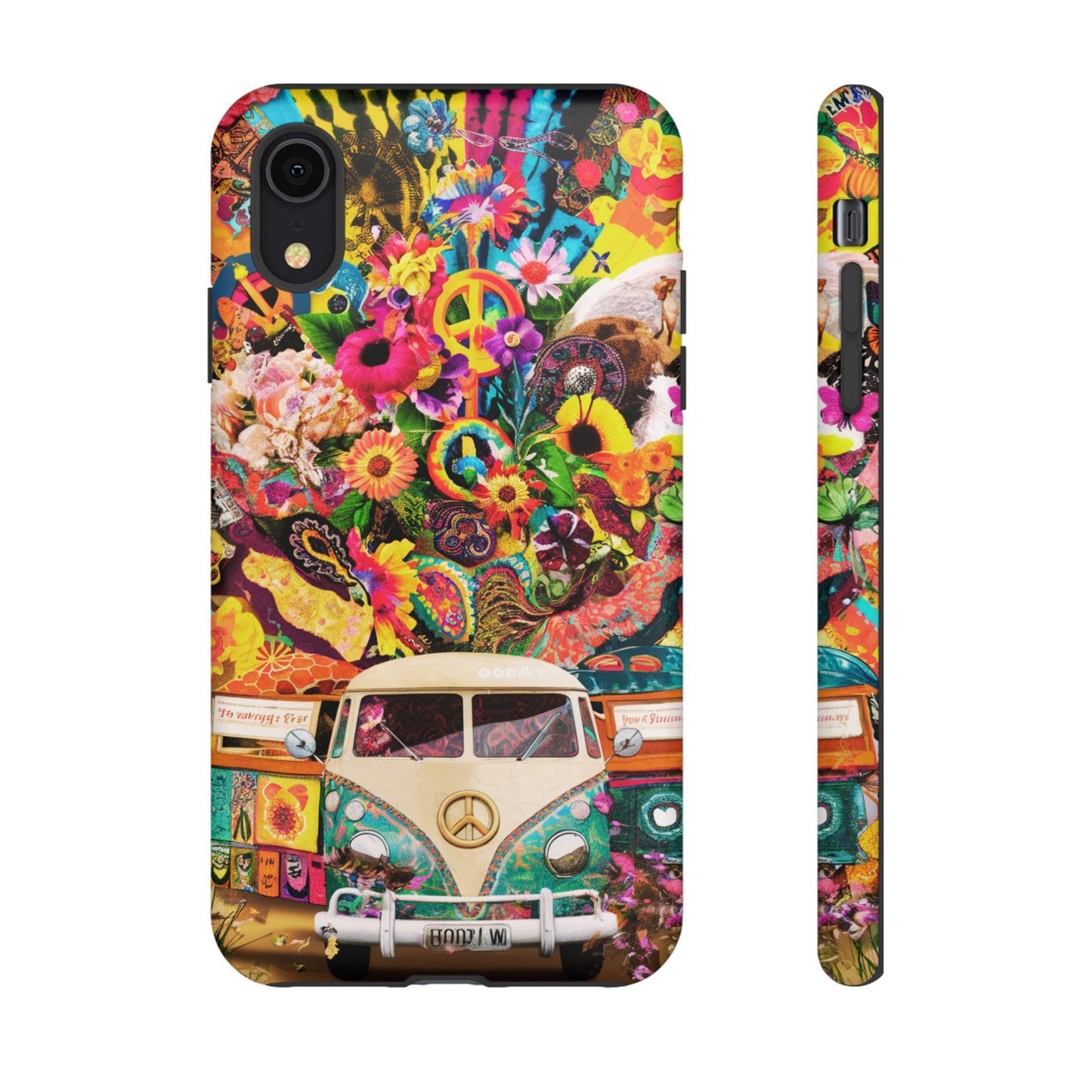 Tough Phone Case :" Eclectic Elegance Phone Case Collection" ( Hippie Style patterns)