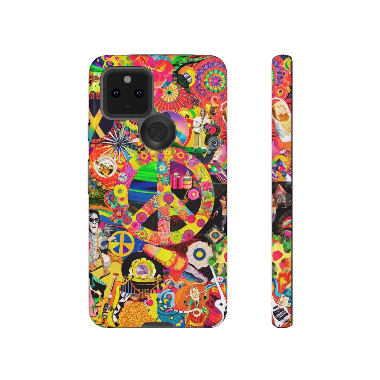 Tough Phone Case :" Eclectic Elegance Phone Case Collection" ( Hippie Style patterns)