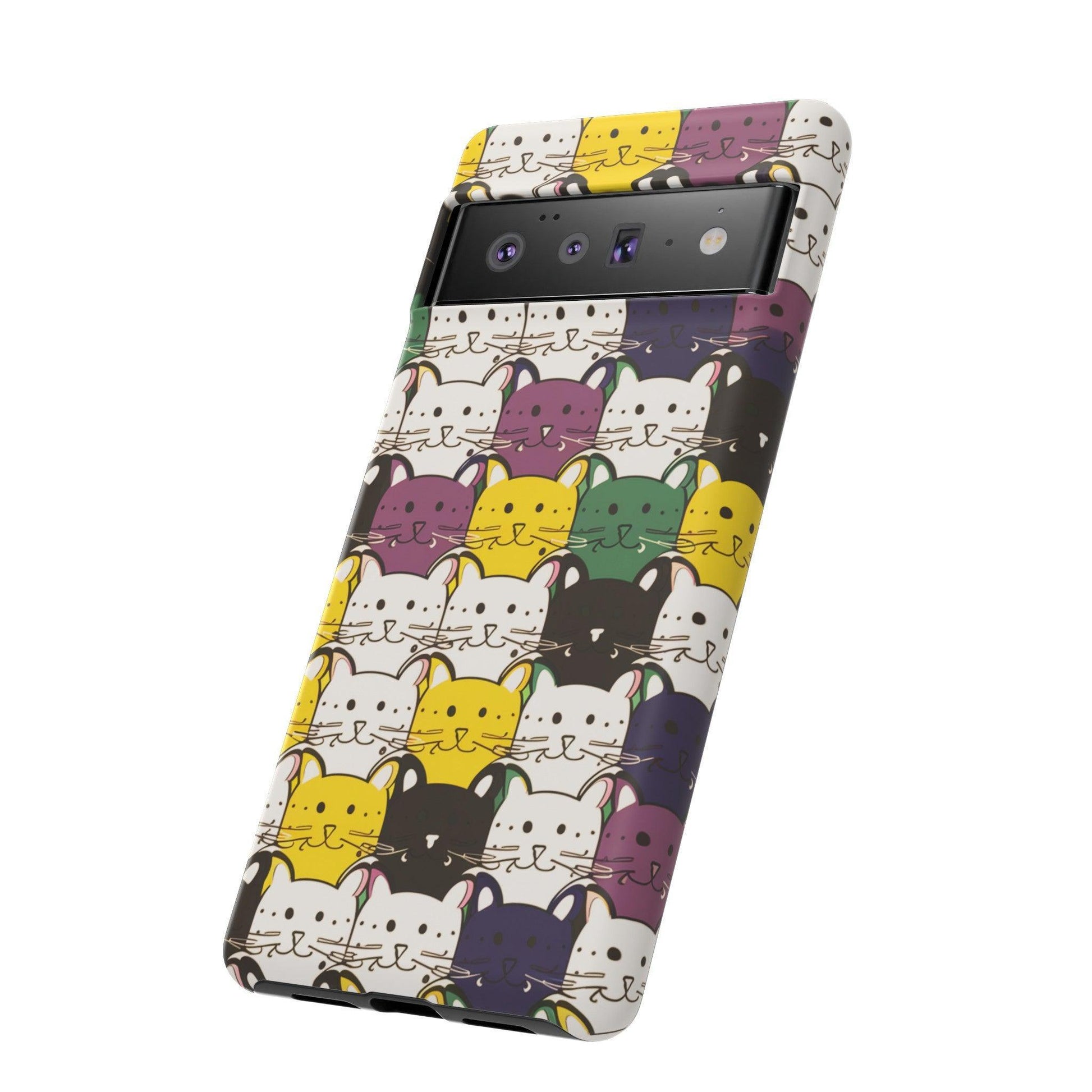 Cat Lovers Collection Tough Cellphone Case - Cosmic Creations by Karen