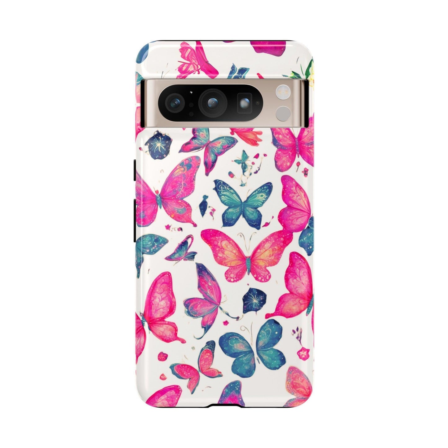 Tough Cellphone Case :" Eclectic Elegance Phone Case Collection" ( Hearts patterns)