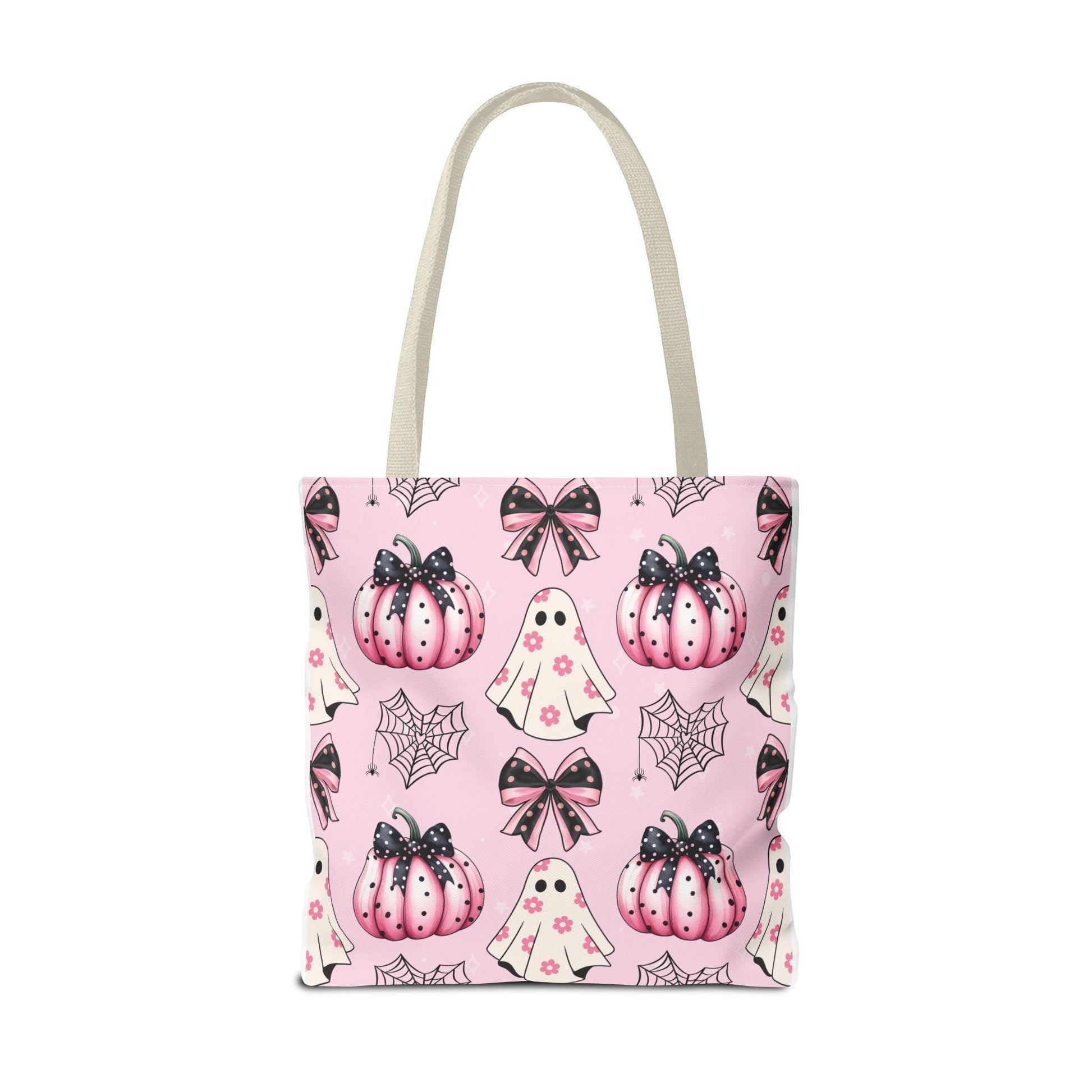 Coquette Halloween Pink Tote Bag - Cosmic Creations by Karen