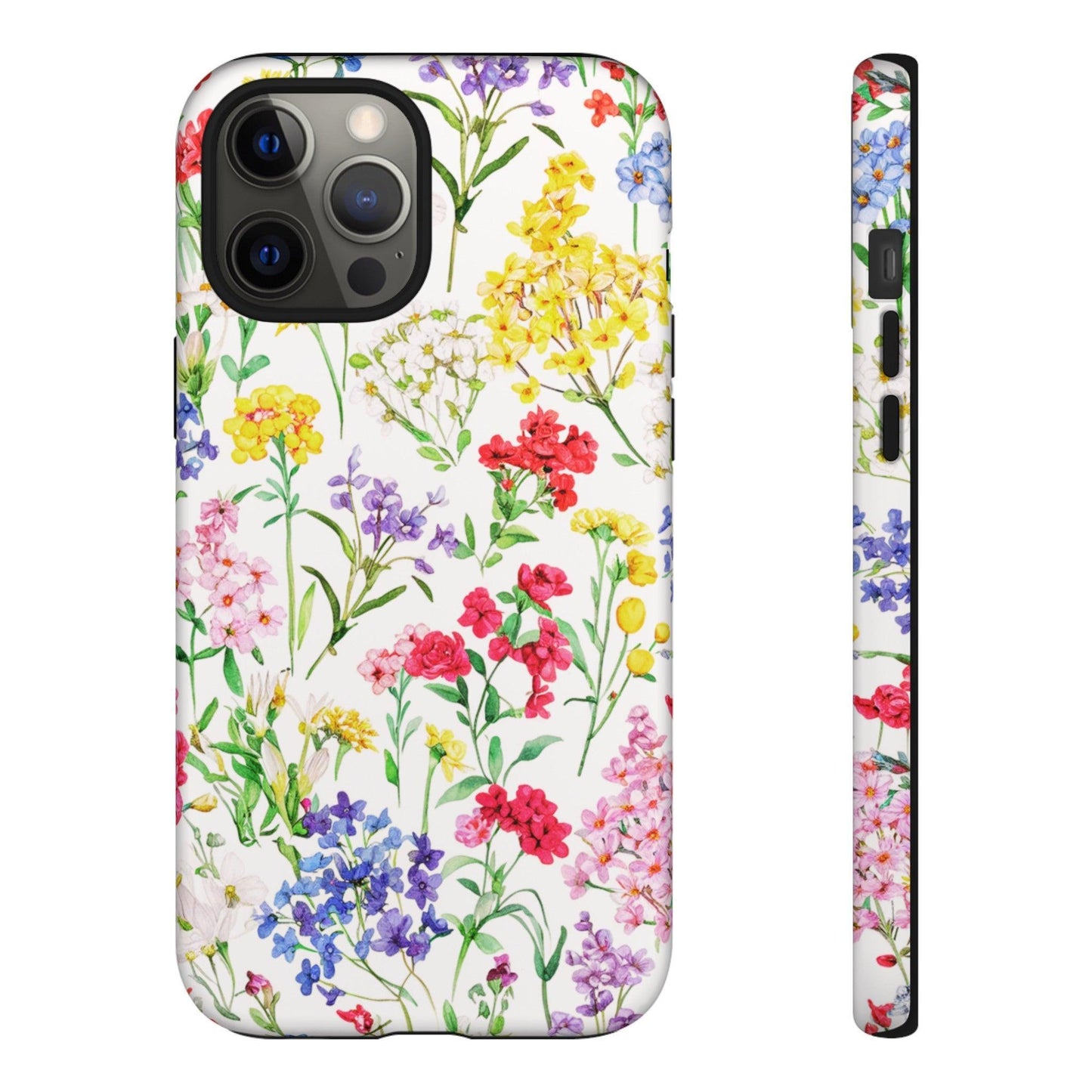 Tough Cellphone Case :" Eclectic Elegance Phone Case Collection" ( Floral patterns)