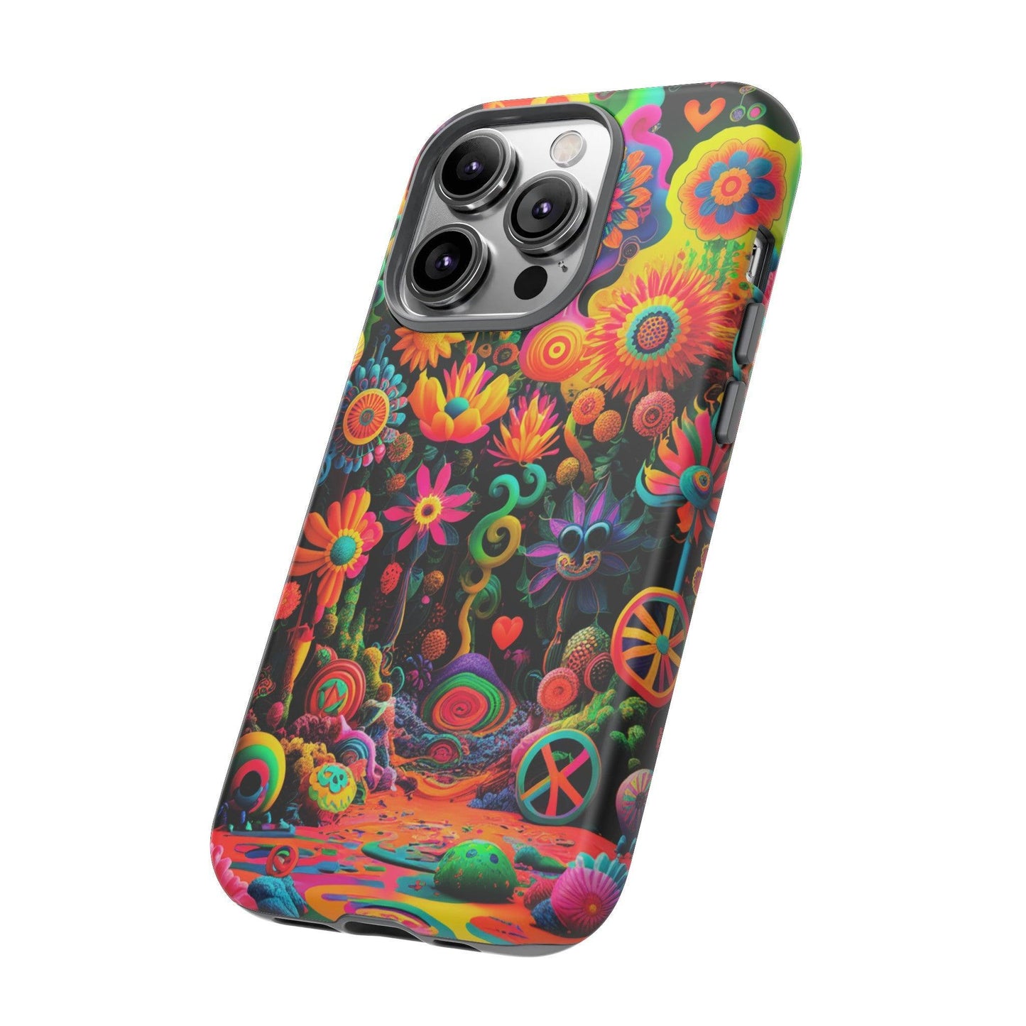 Tough Phone Case :" Eclectic Elegance Phone Case Collection" ( Hippie Style patterns)