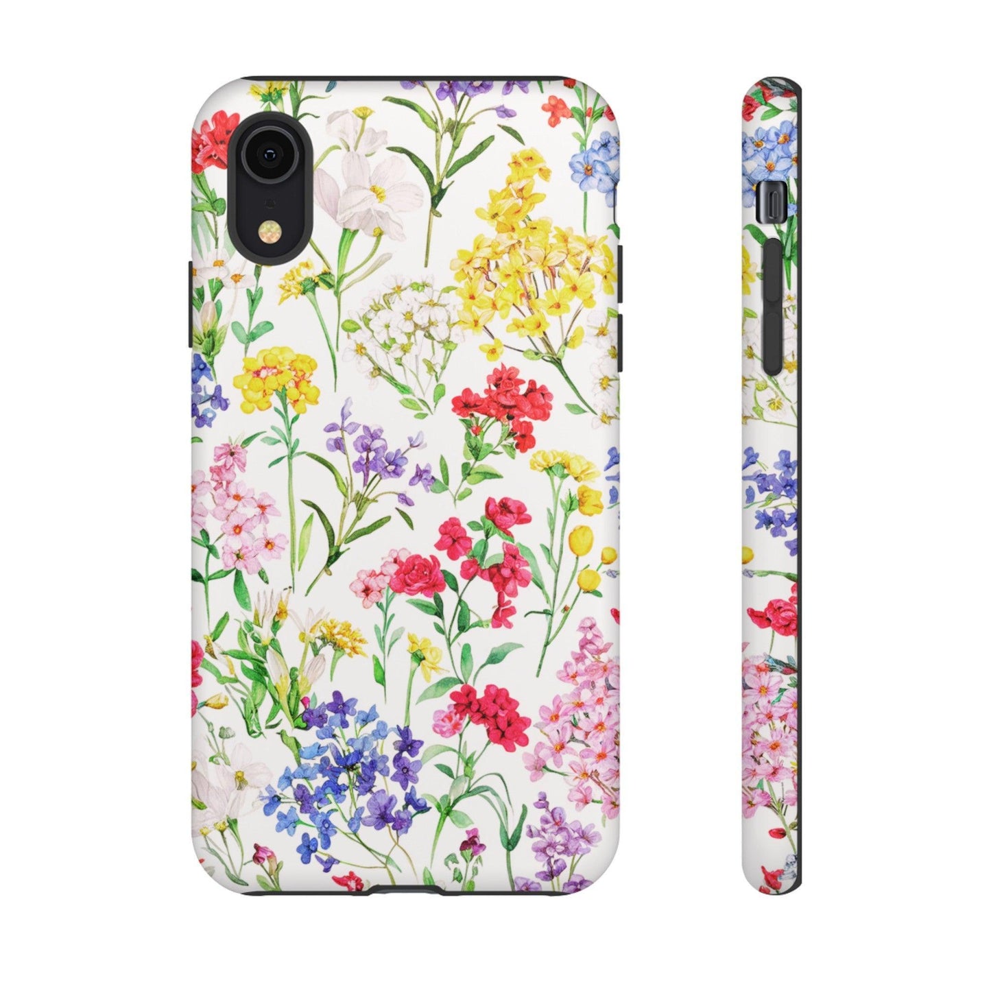 Tough Cellphone Case :" Eclectic Elegance Phone Case Collection" ( Floral patterns)