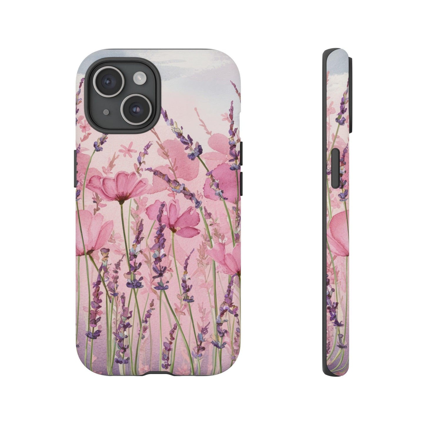 Tough Cellphone Case :" Eclectic Elegance Phone Case Collection" ( Floral patterns)