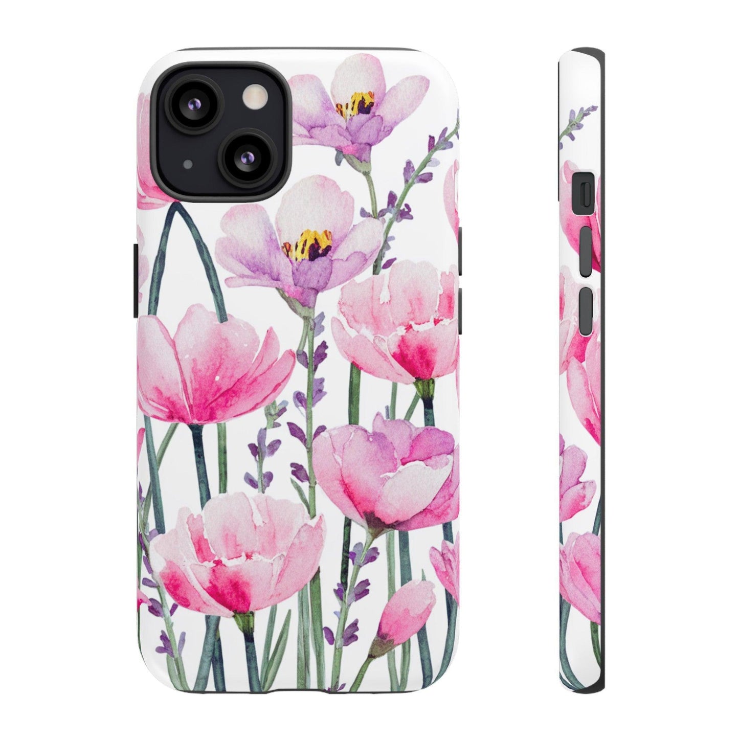 Tough Cellphone Case :" Eclectic Elegance Phone Case Collection" ( Floral patterns)