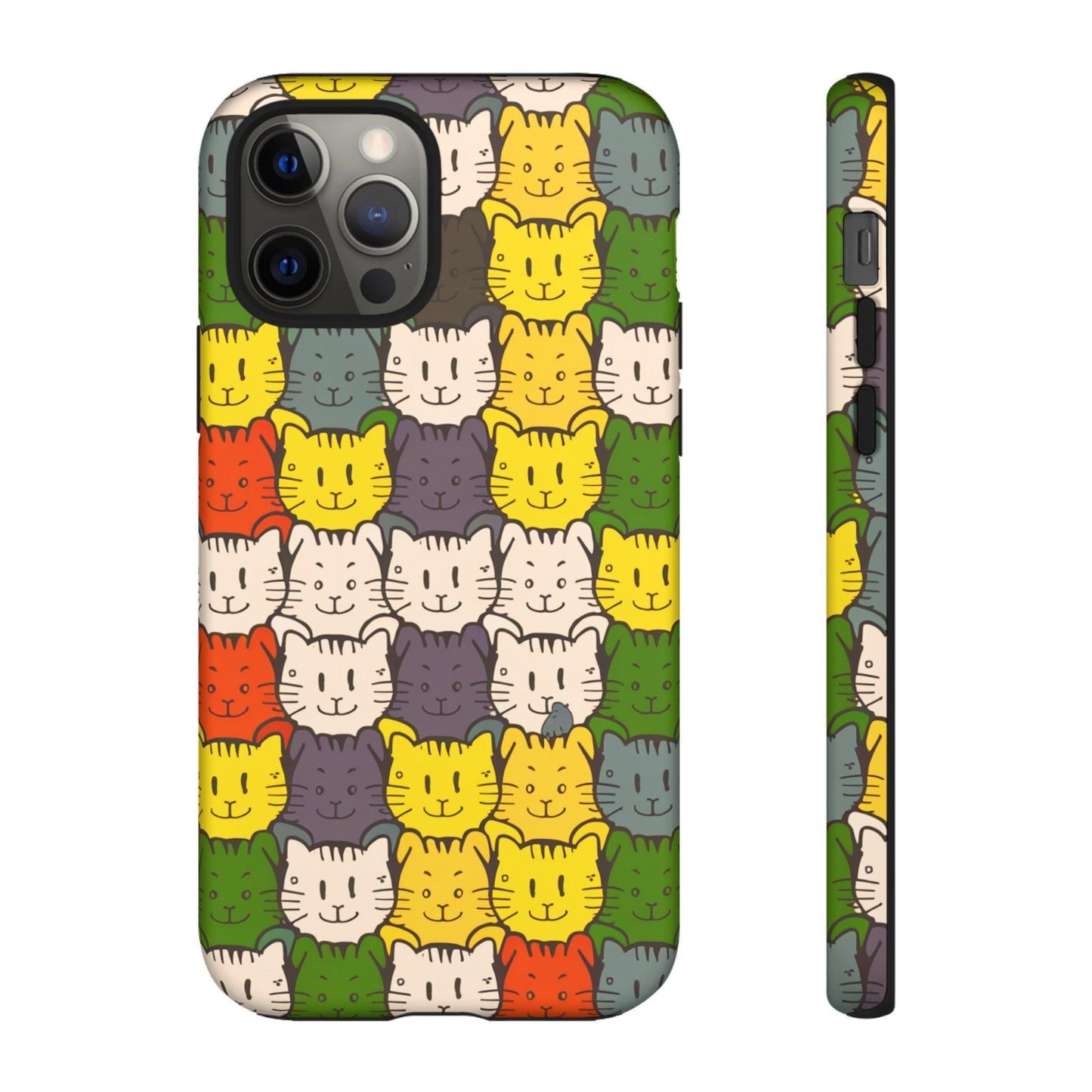 Cat Lovers Collection Tough Cellphone Case - Cosmic Creations by Karen