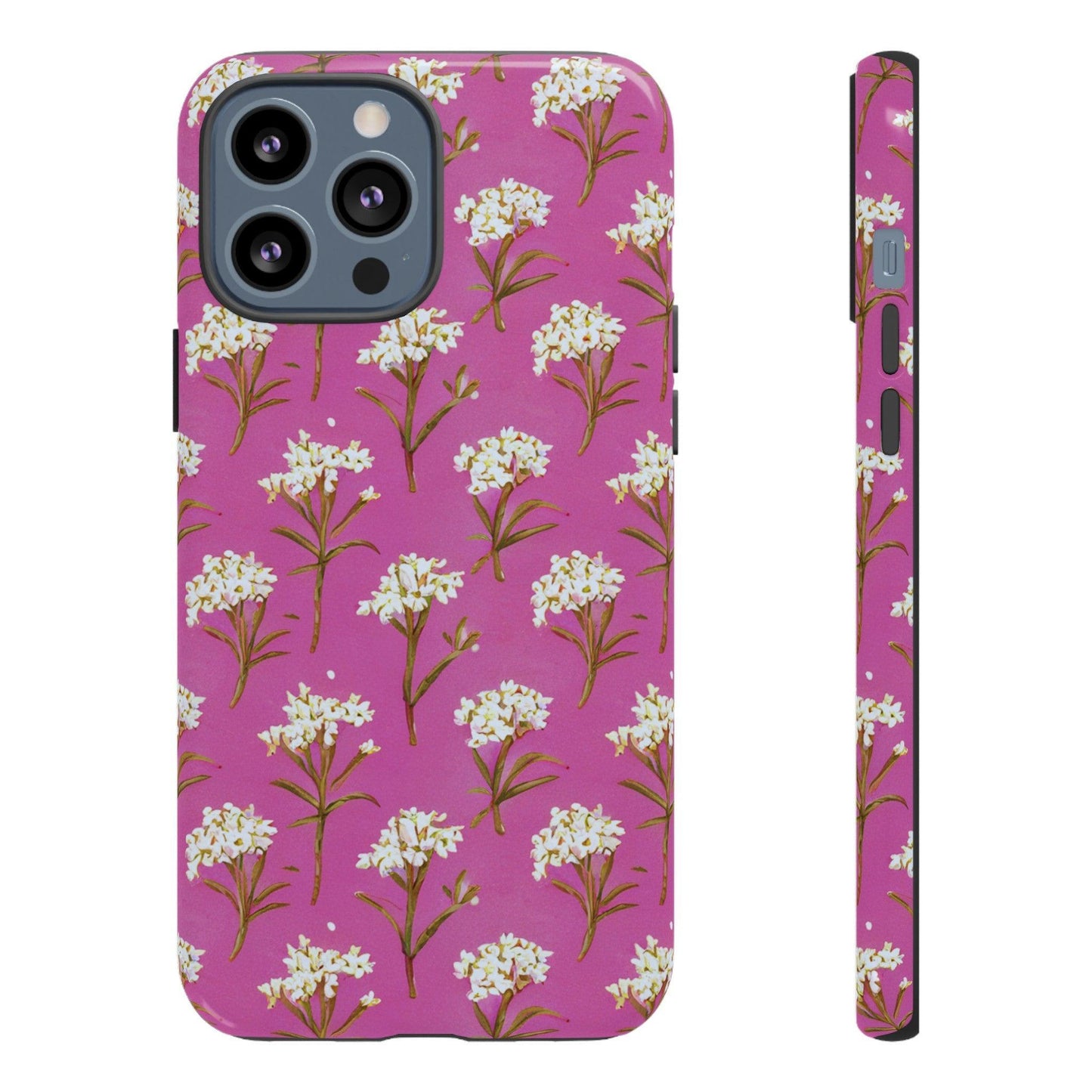 Tough Cellphone Case :" Eclectic Elegance Phone Case Collection" ( Floral patterns)