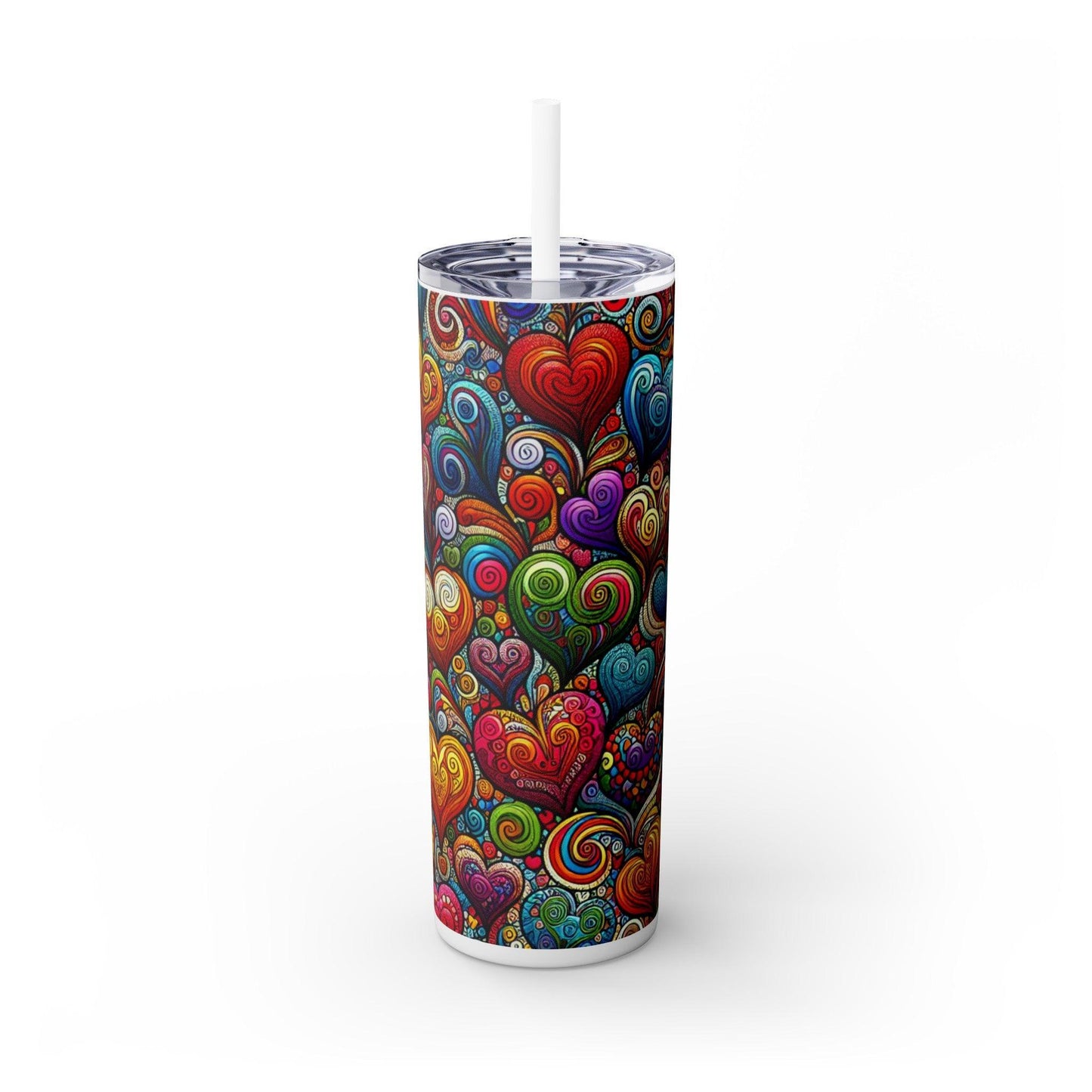 Whimsical Sips Skinny Tumbler Collectionr | Tumblerwith Straw, 20oz | keep your drinks hot for 12h and cold for 24h - Cosmic Creations by Karen