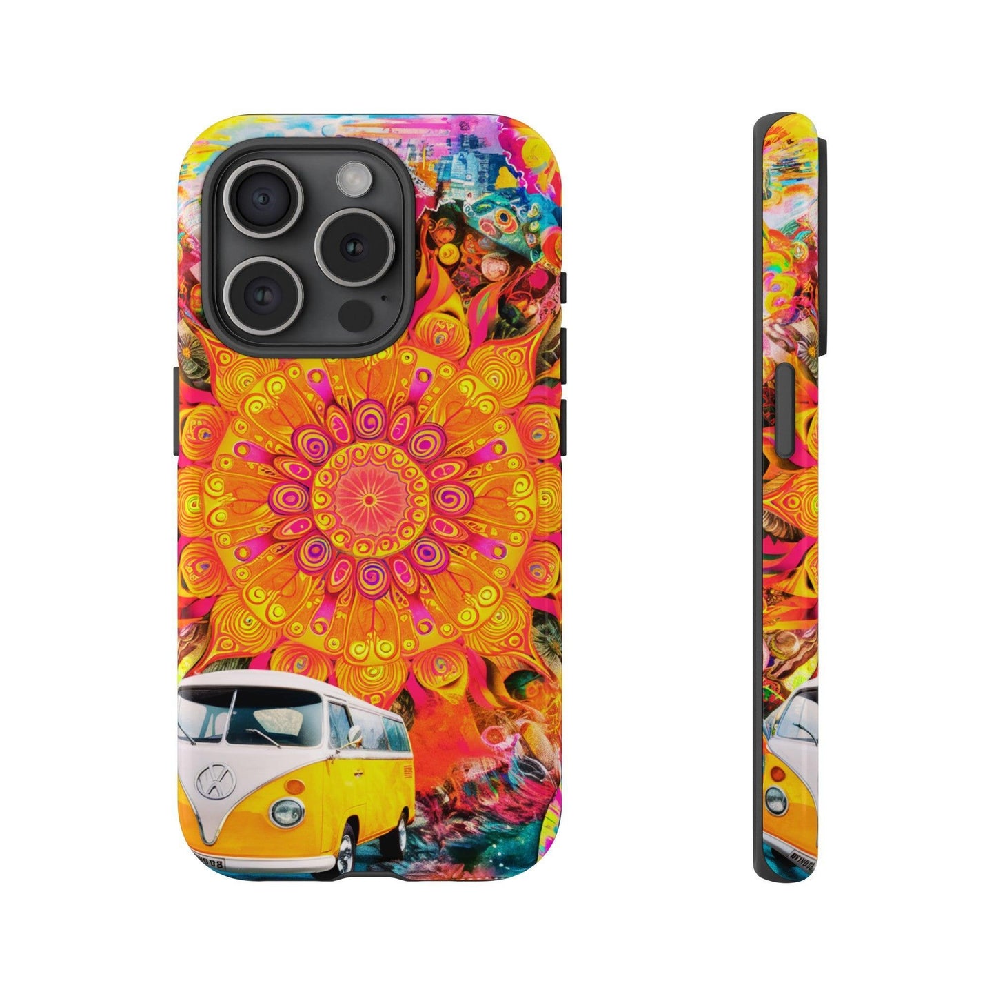 Tough Phone Case :" Eclectic Elegance Phone Case Collection" ( Hippie Style patterns)