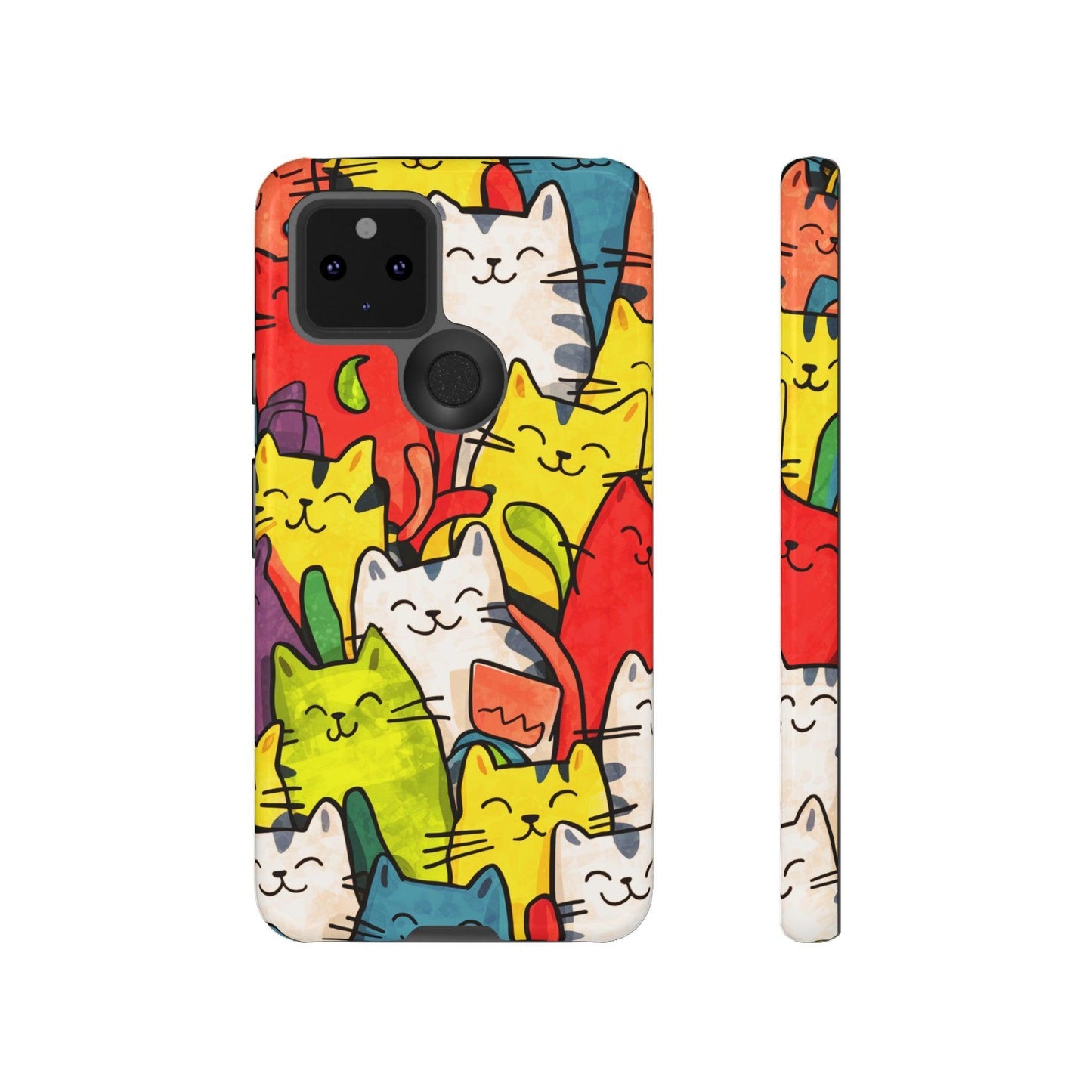 Cat Lovers Collection Tough Cellphone Case - Cosmic Creations by Karen