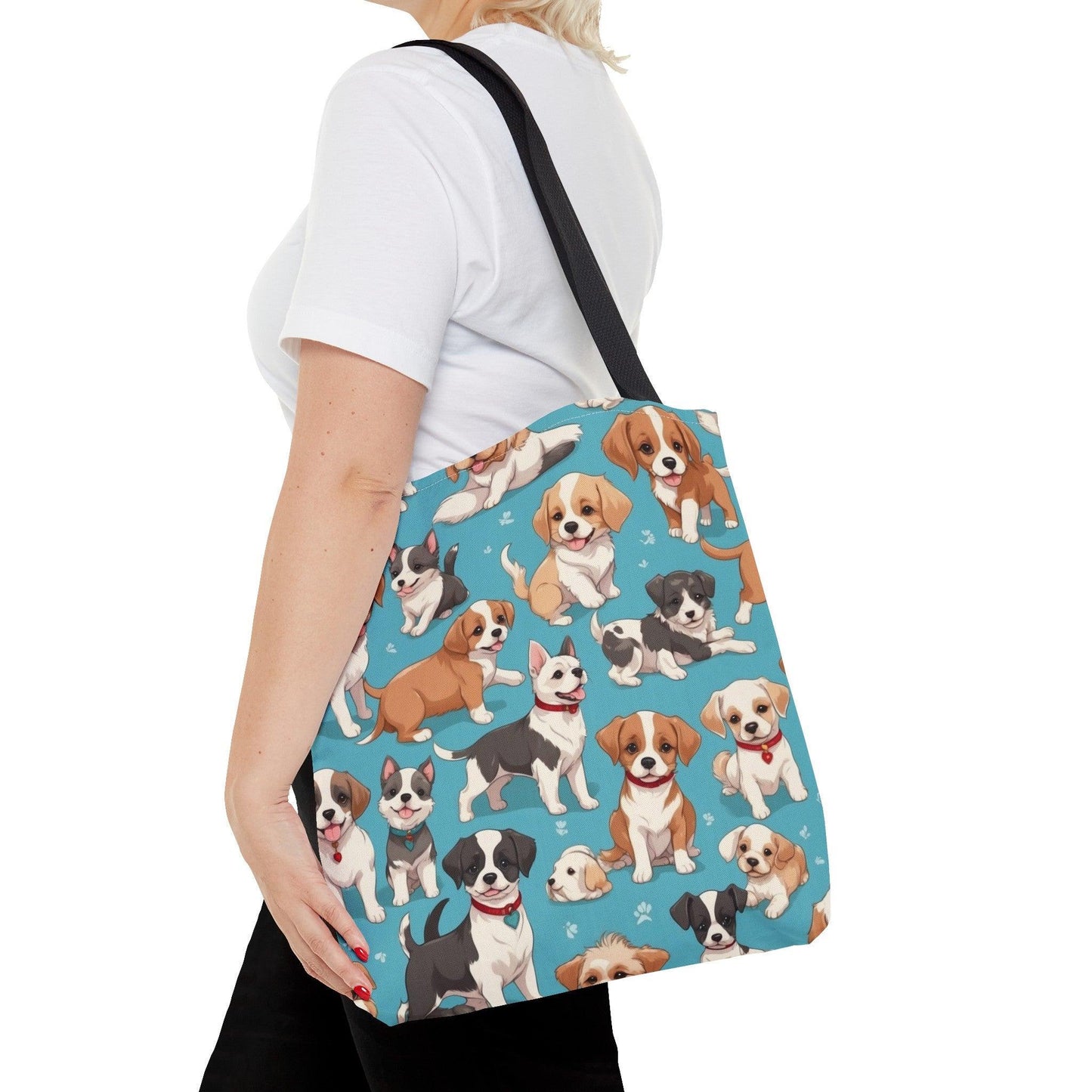 Doggone Cute Tote Bag | Perfect for carrying all your essentials, shopping, beach, work, school, collegue, perfect gift for dog lovers - Cosmic Creations by Karen