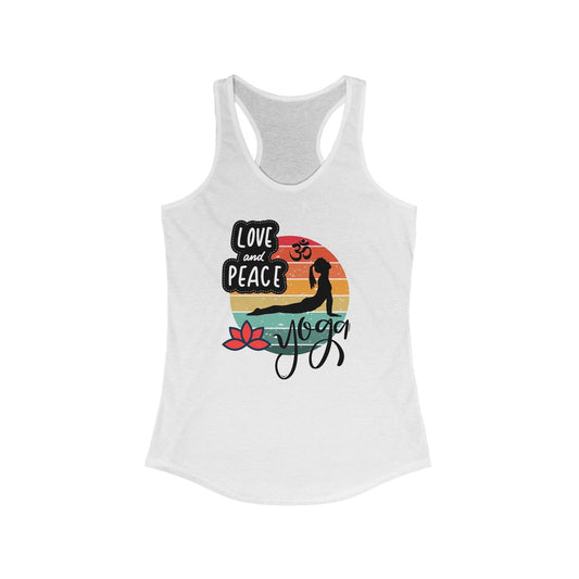 Yoga Ideal Racerback Tank" |  "Yoga Serenity Collection"