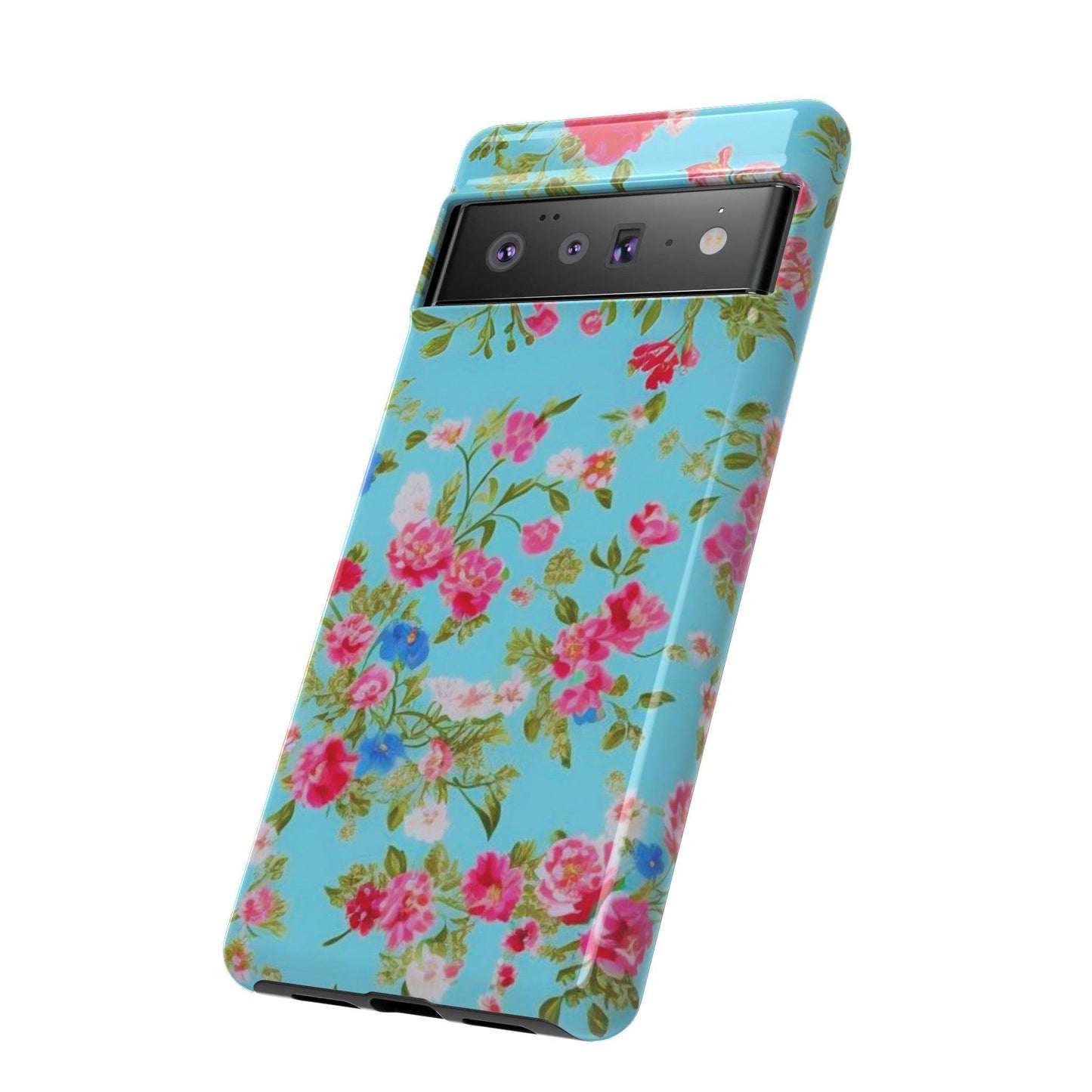 Tough Cellphone Case :" Eclectic Elegance Phone Case Collection" ( Floral patterns)