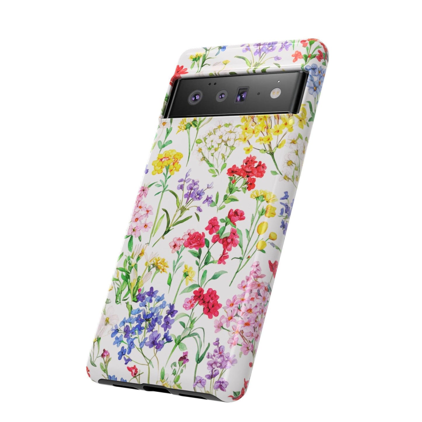 Tough Cellphone Case :" Eclectic Elegance Phone Case Collection" ( Floral patterns)