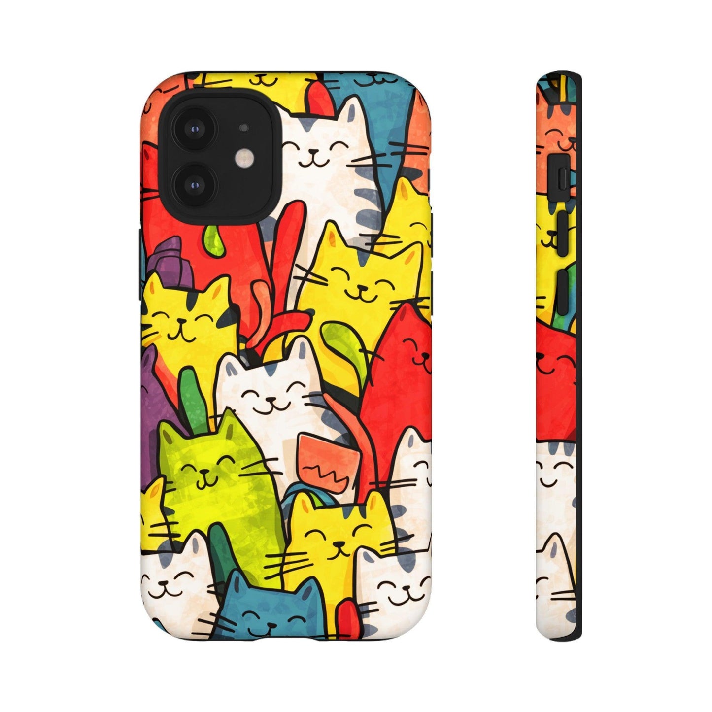 Cat Lovers Collection Tough Cellphone Case - Cosmic Creations by Karen