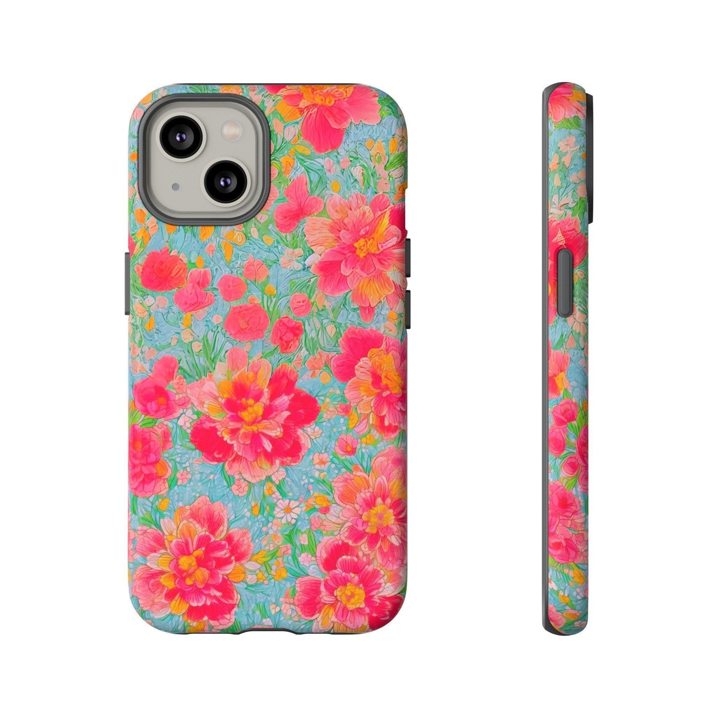 Tough Cellphone Case :" Eclectic Elegance Phone Case Collection" ( Floral patterns)