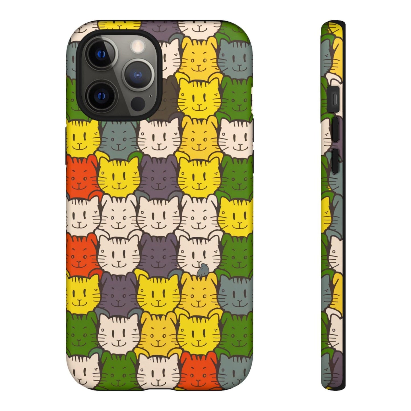 Cat Lovers Collection Tough Cellphone Case - Cosmic Creations by Karen