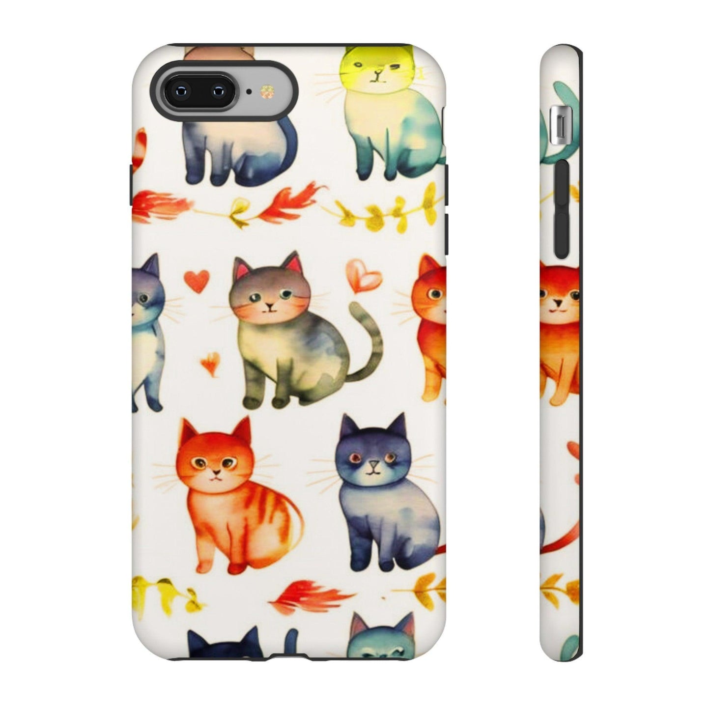 Cat Lovers Collection Tough Cellphone Case - Cosmic Creations by Karen