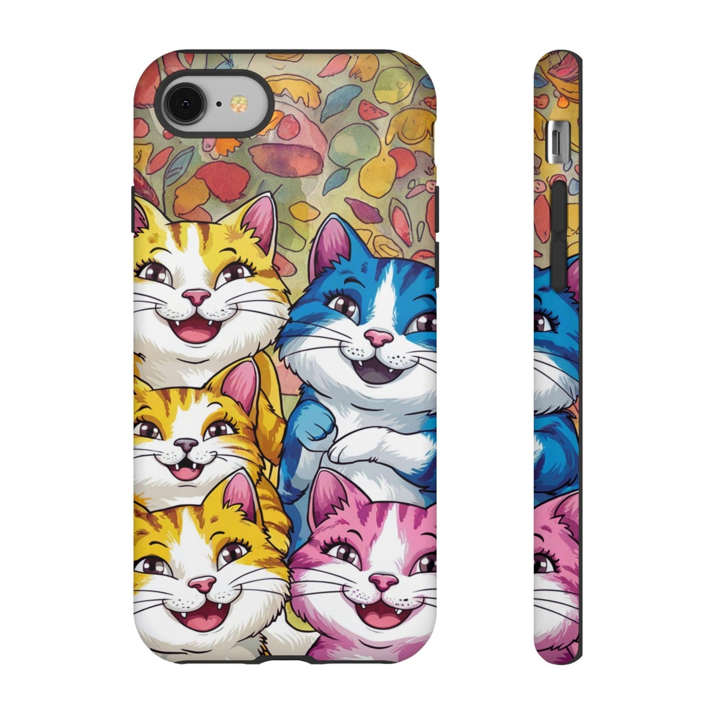 Cat Lovers Collection Tough Cellphone Case - Cosmic Creations by Karen