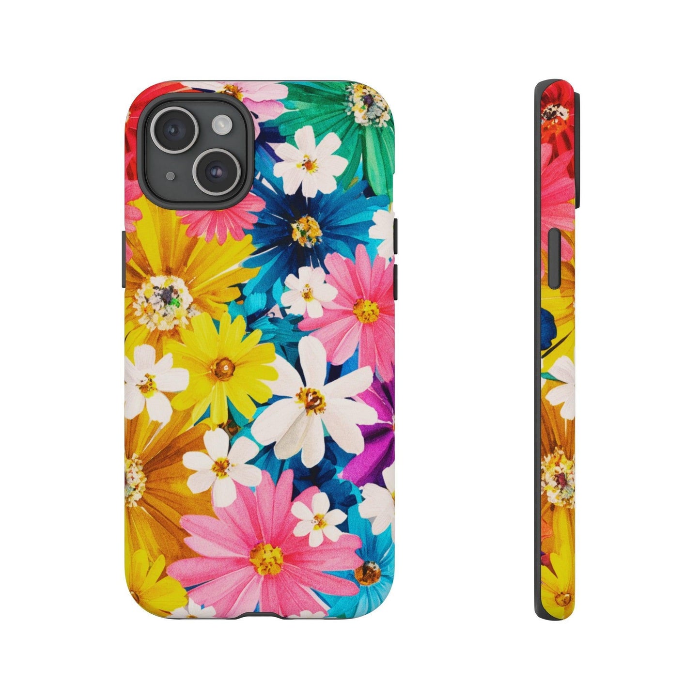 Tough Cellphone Case :" Eclectic Elegance Phone Case Collection" ( Floral patterns)