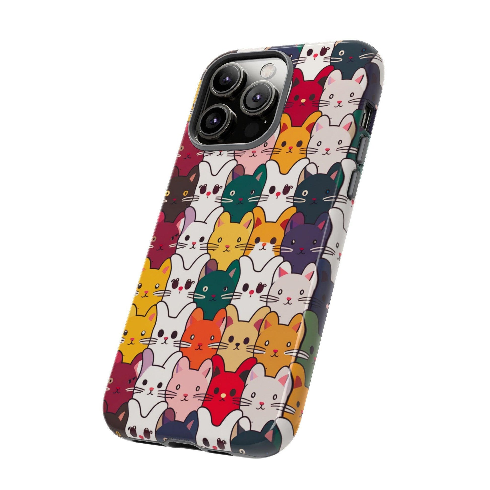 Cat Lovers Collection Tough Cellphone Case - Cosmic Creations by Karen