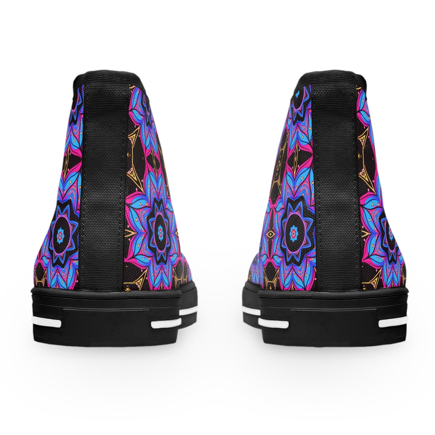 Awesome Abstract Design High Top Sneakers